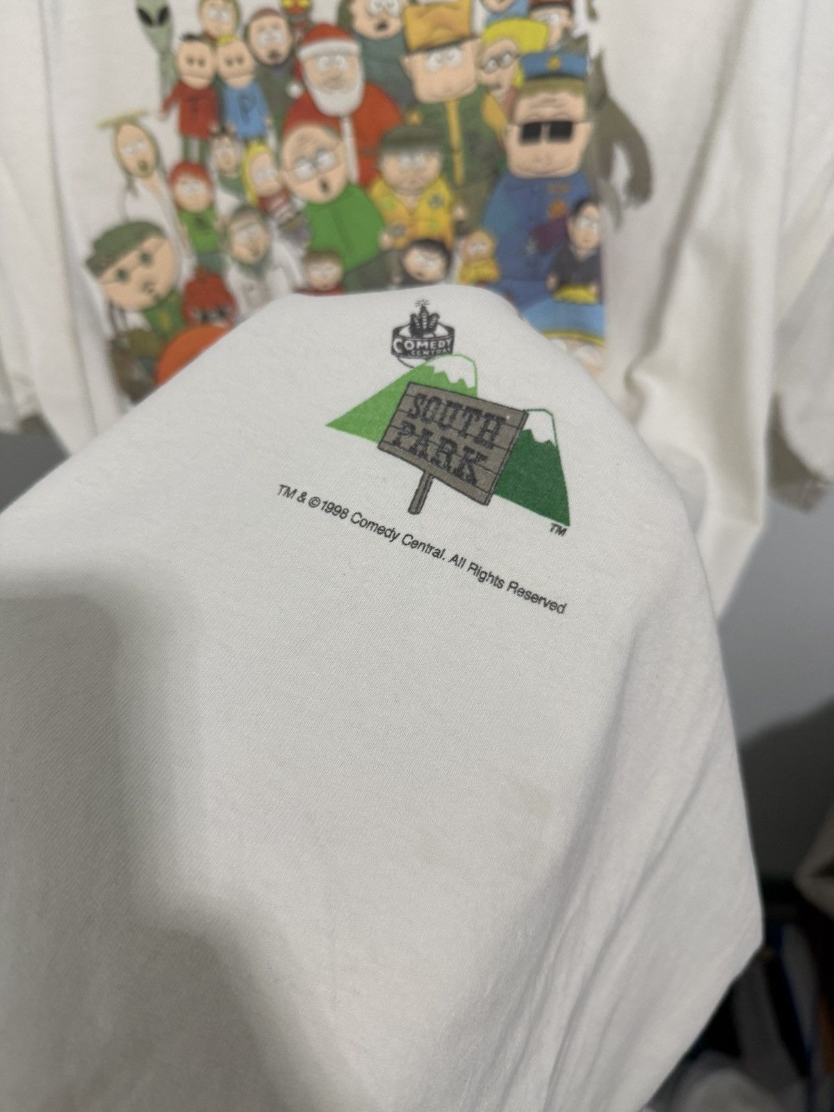 Cartoon Network × Nickelodeon × Vintage Vintage South Park Tee Size US XL / EU 56 / 4 - 4 Thumbnail