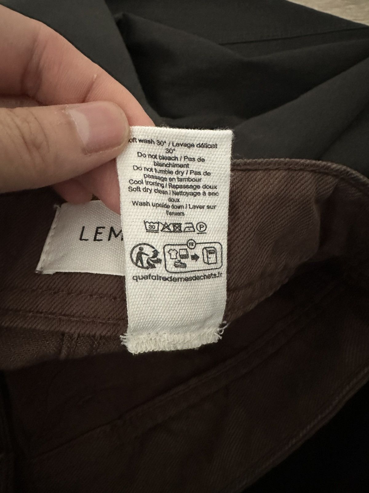 Lemaire Lemaire Twisted Workwear Pants Size US 33 - 5 Thumbnail