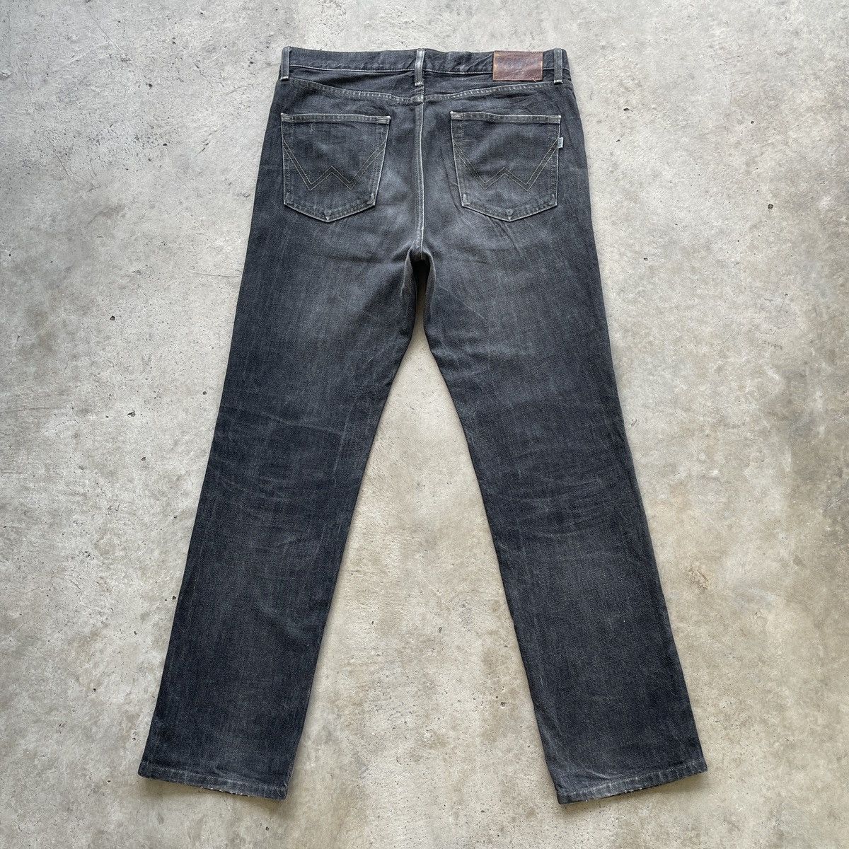 Edwin W36x32💥 Vintage Edwin Black Faded Jeans Denim Pants Size US 36 / EU 52 - 14 Thumbnail