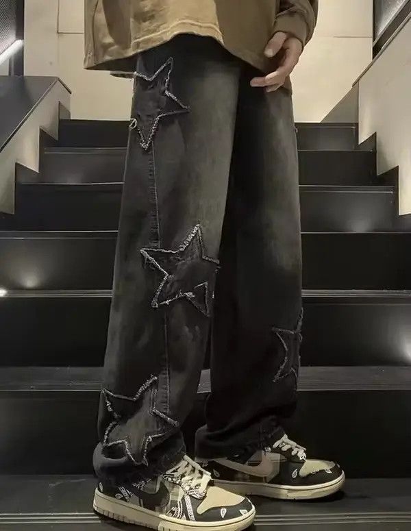 Japanese Brand Chihiro x Aoki Star Denim Pant Size US 34 / EU 50 - 1 Thumbnail