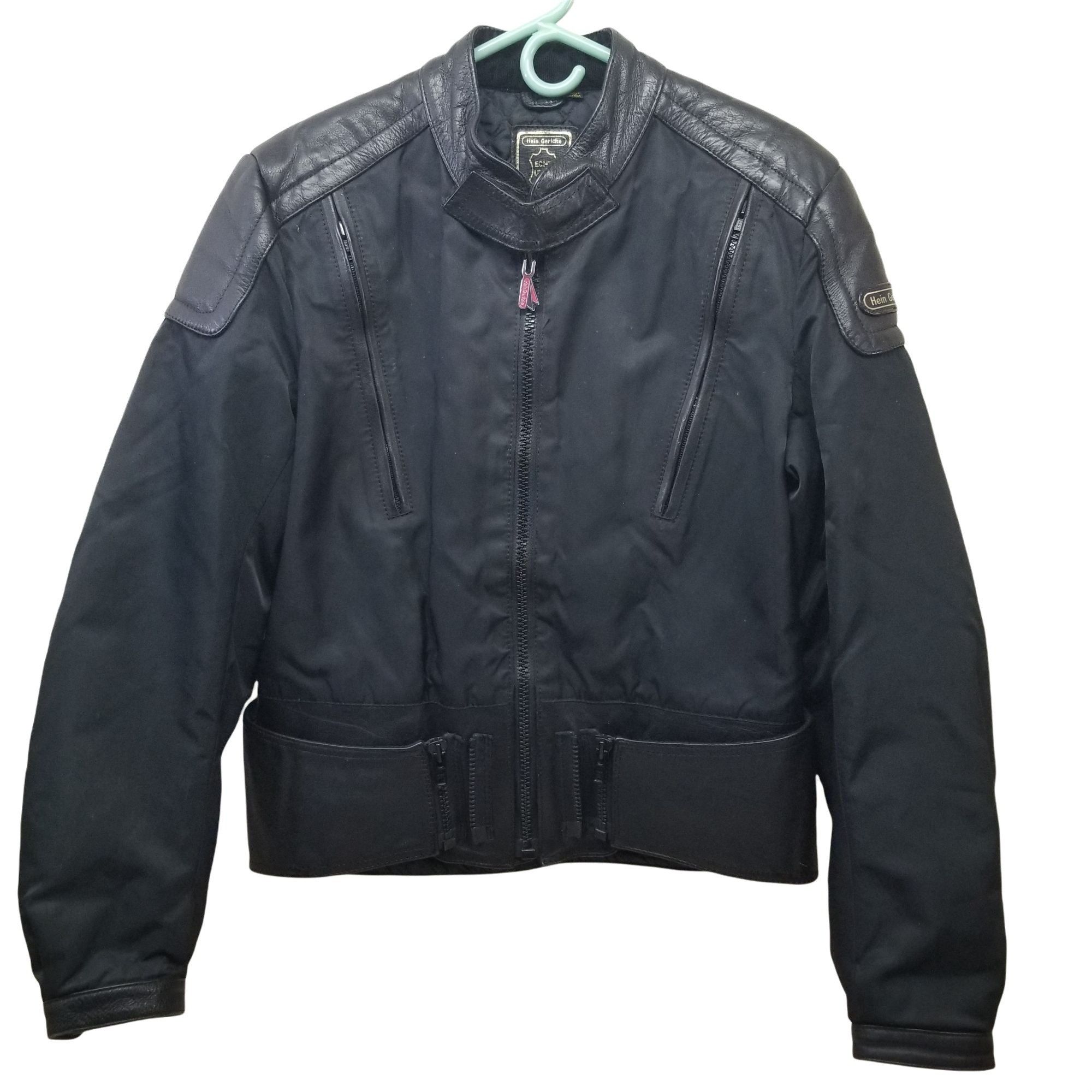 Hein Gericke Hein Gericke L Black Leather Motorcycle Jacket Moto Cafe Rac Size US L / EU 52-54 / 3 - 1 Thumbnail