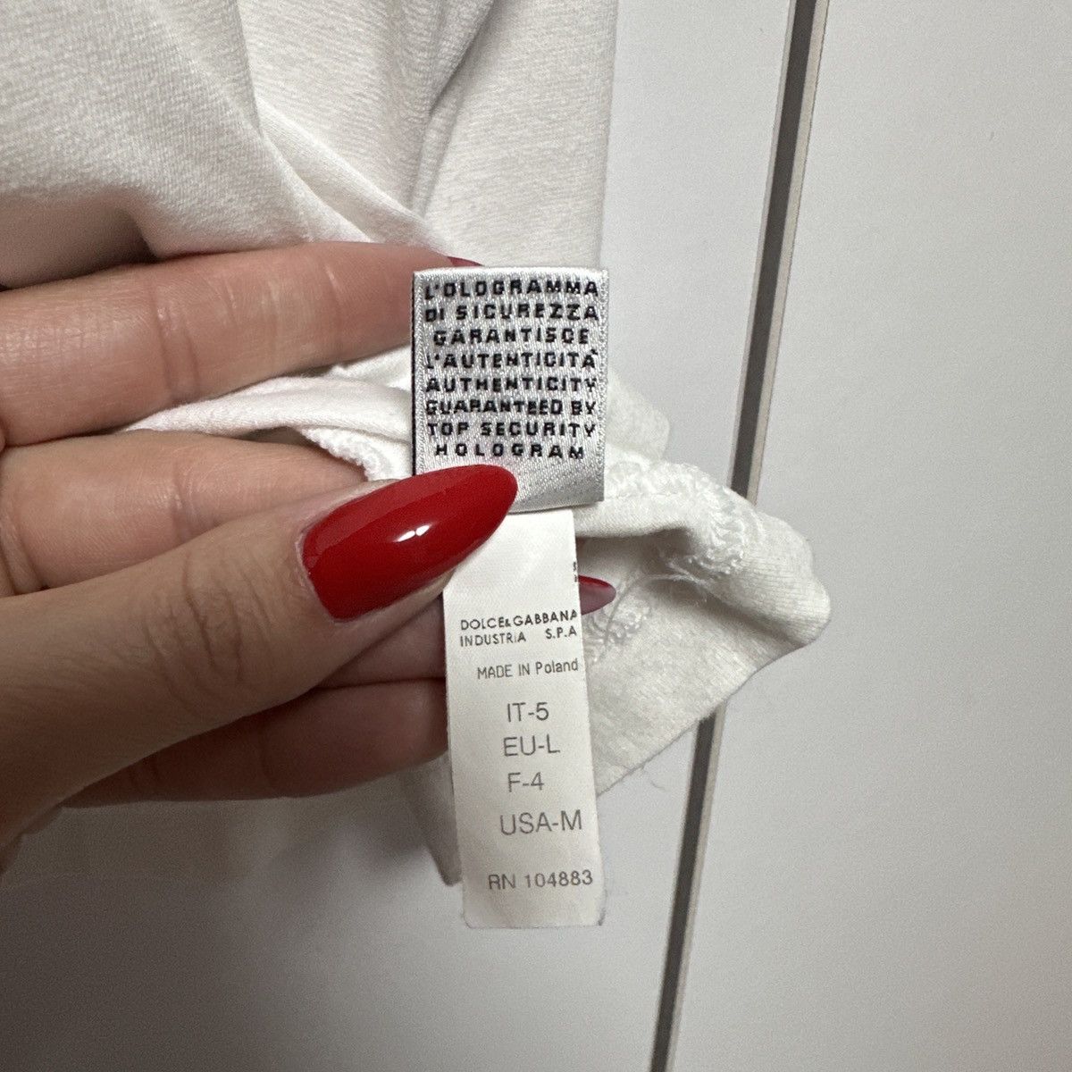 Dolce & Gabbana Dolce & Gabbana underwear basic t-shirt Size US M / EU 48-50 / 2 - 6 Thumbnail