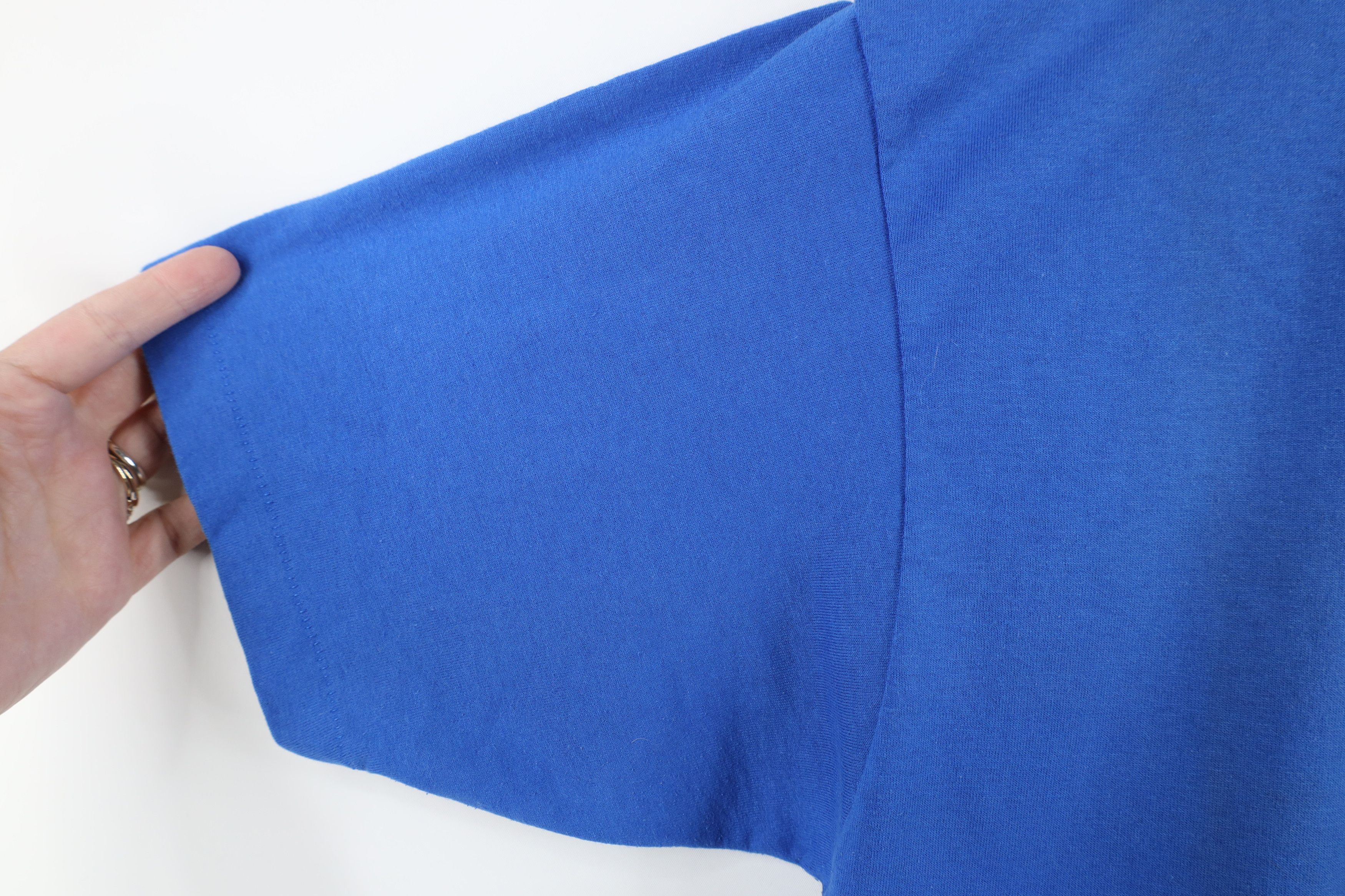 Vintage Vintage 80s 90s Ashland Lake Gun Club T-Shirt Blue USA Size US XL / EU 56 / 4 - 9 Thumbnail