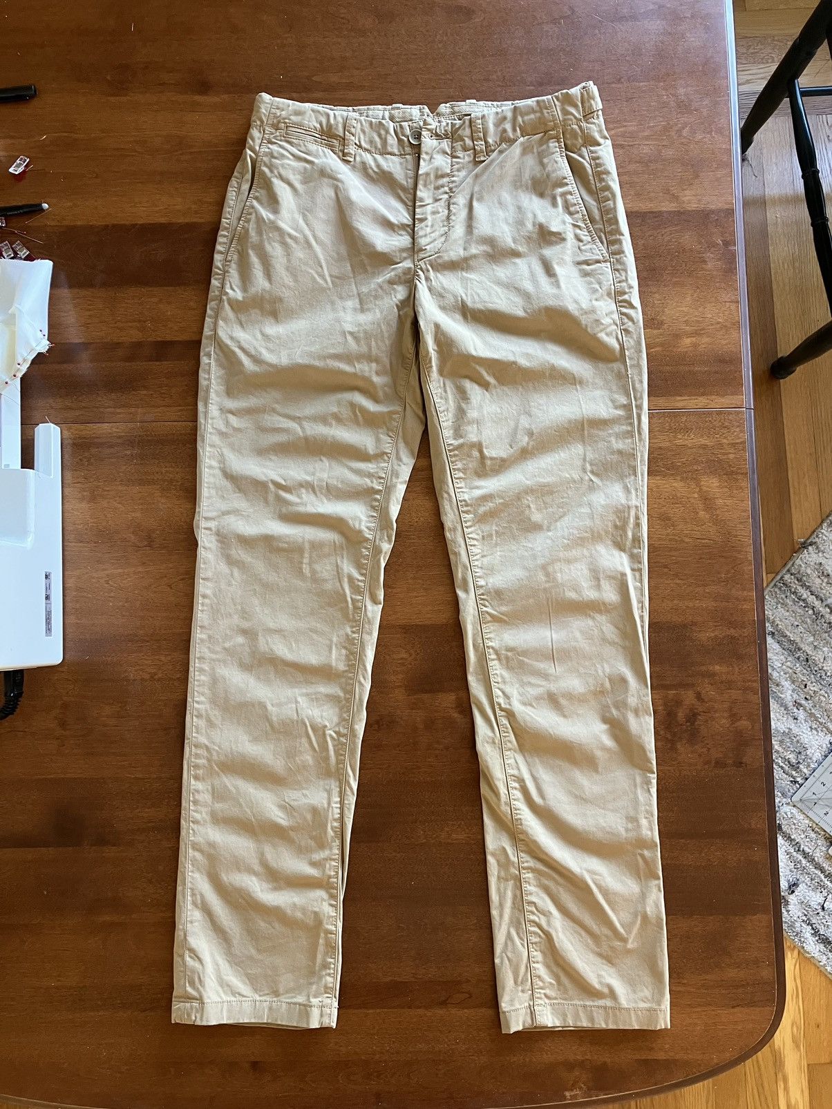 Corneliani Corneliani Cotton Khaki Pants Size US 32 / EU 48 - 1 Thumbnail