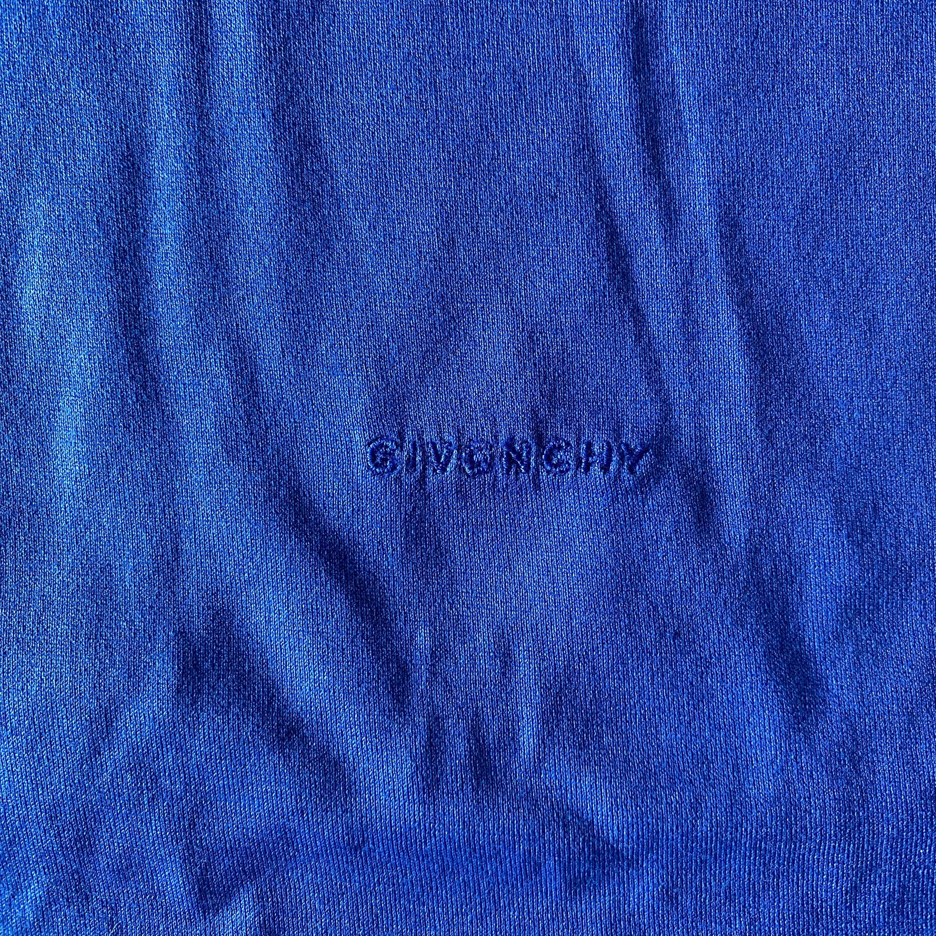 Givenchy x Chito Royal Blue Graffiti Dog Oversized T-Shirt Size US XL / EU 56 / 4 - 7 Thumbnail