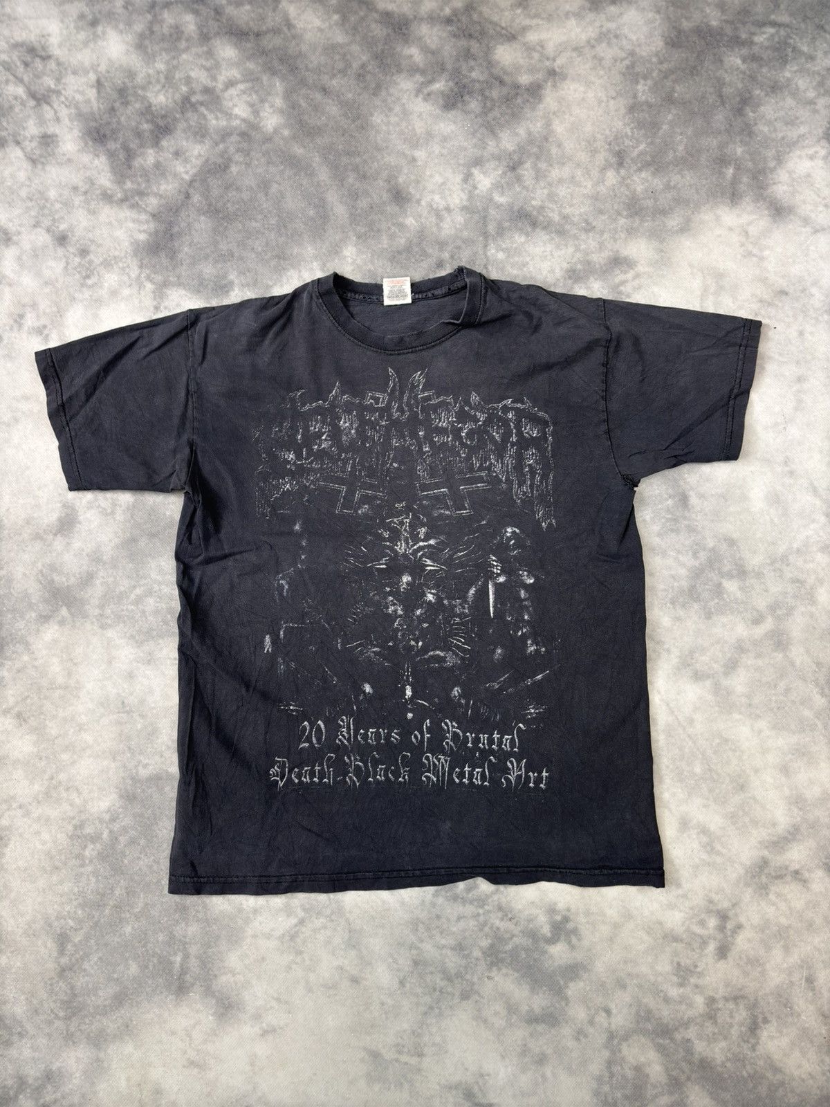 Band Tees × Vintage Vintage Belphegor Brutal Band Rock Metal Art 20 Years rare Size US M / EU 48-50 / 2 - 1 Thumbnail