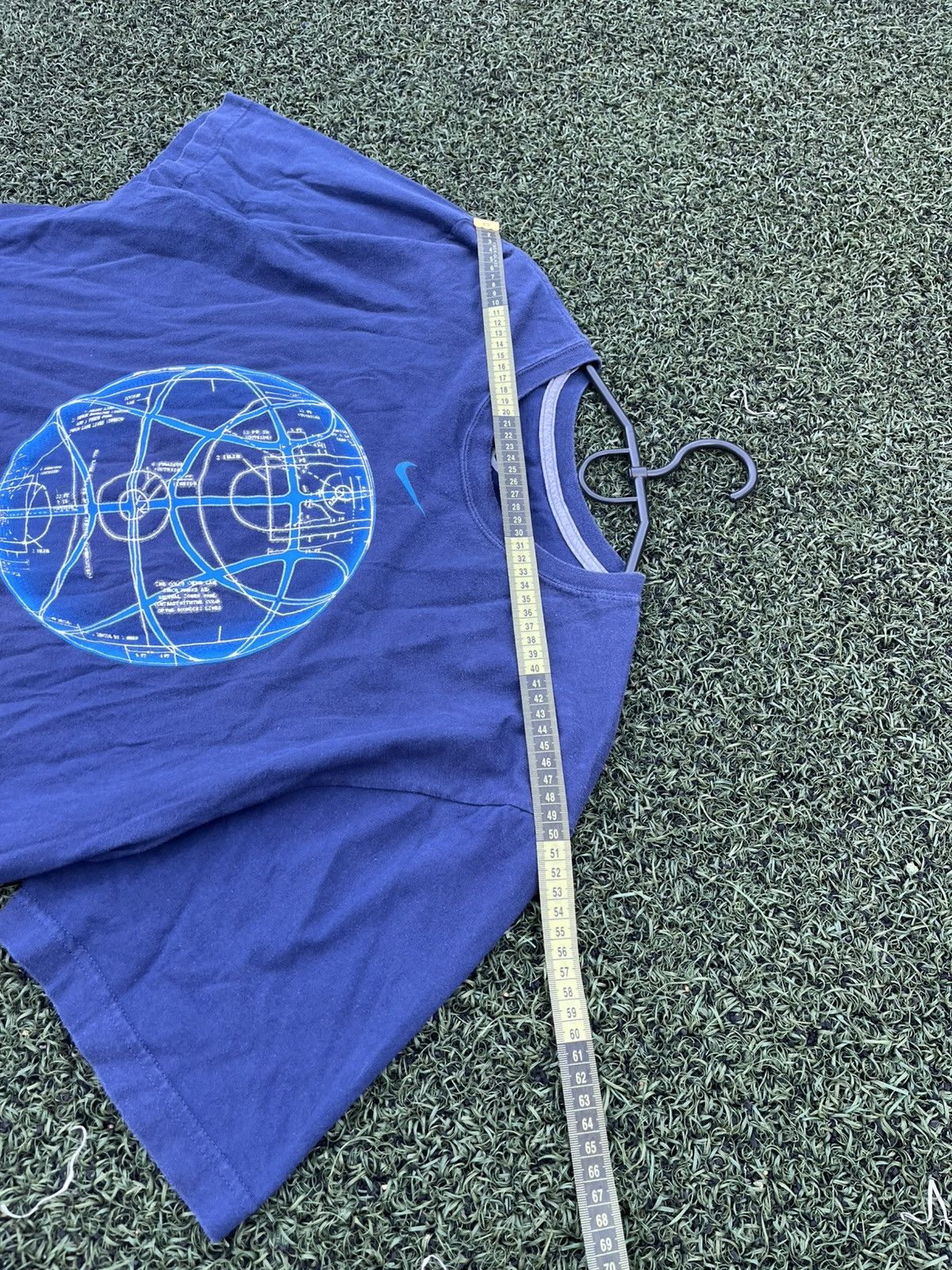 Nike Nike Globe Graphic Tee Blue XL Streetwear Size US XL / EU 56 / 4 - 8 Thumbnail