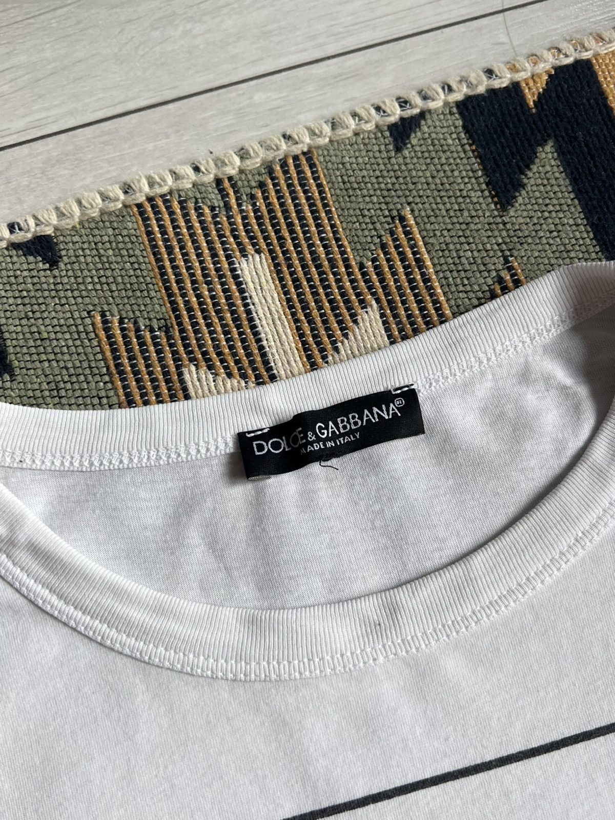 Dolce & Gabbana Dolce & Gabbana Big Logo Luxury T-shirt Size L / US 10 / IT 46 - 5 Thumbnail