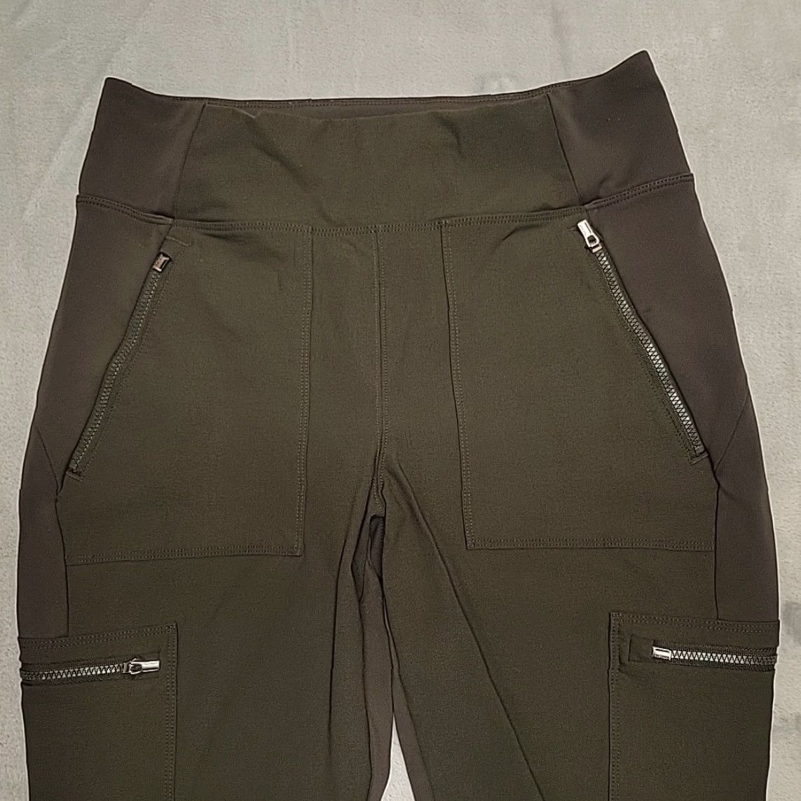 Athleta Athleta Pants Womens 8 Green Highline Hybrid Cargo Tight Legging Athleisure Size 30" / US 8 / IT 44 - 2 Thumbnail