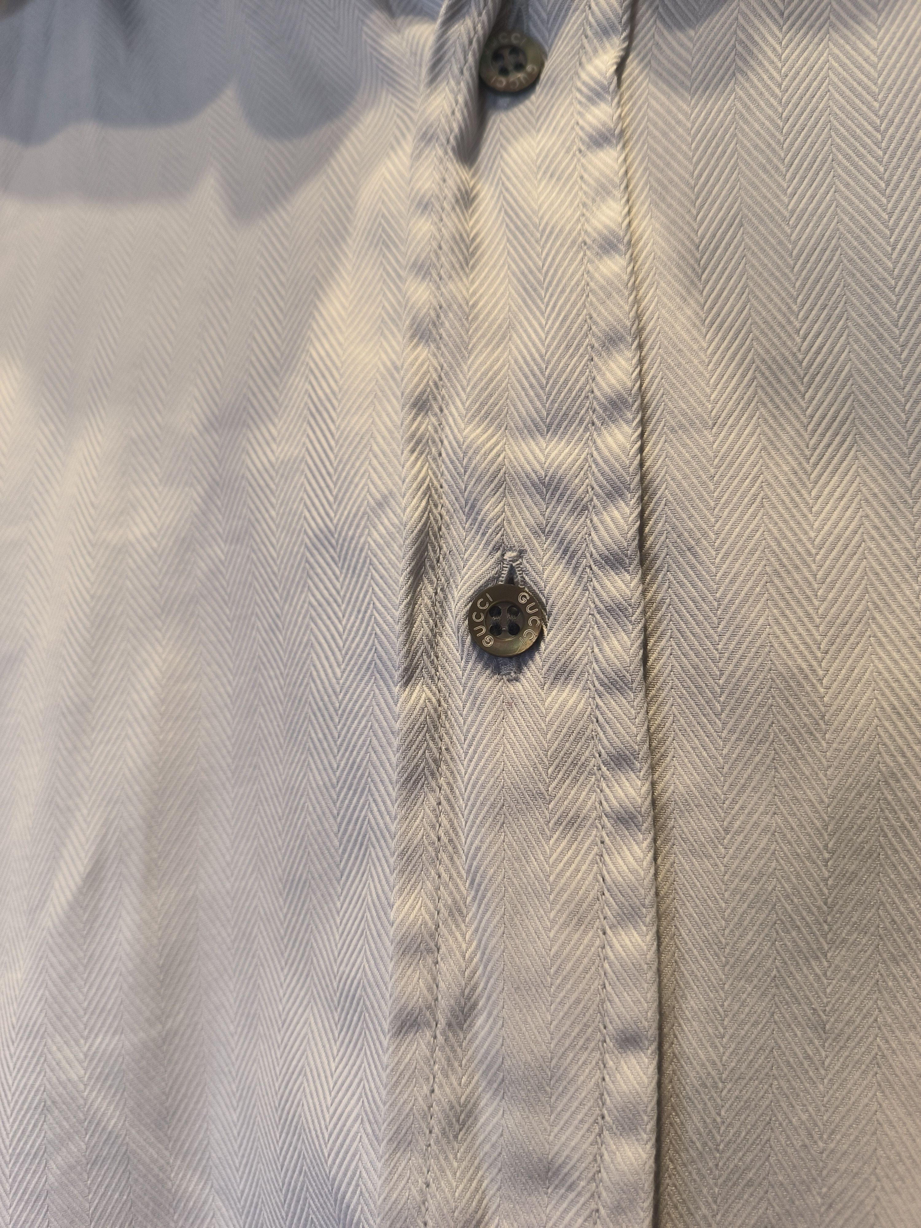 Gucci Gucci Long Sleeve Button-Up Shirt Size US S / EU 44-46 / 1 - 4 Thumbnail
