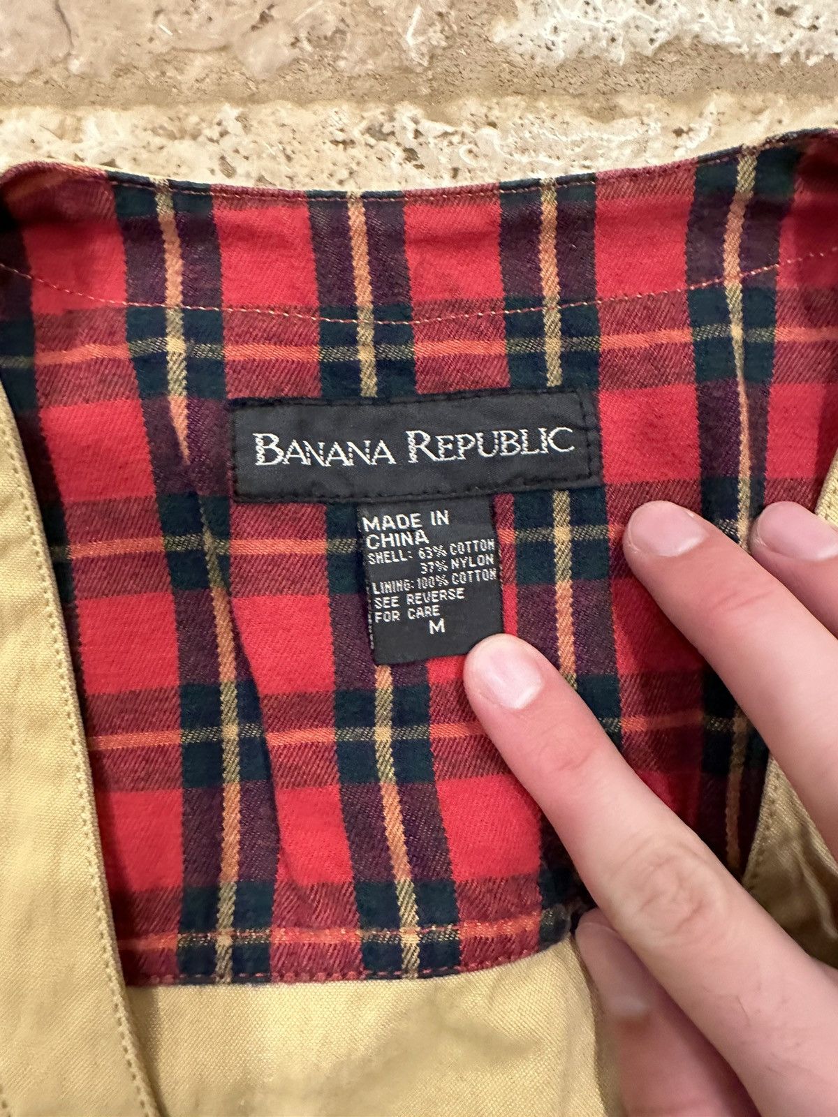 Banana Republic Banana Republic Rare Vintage Fishing Hunting Patch Vest Size US M / EU 48-50 / 2 - 6 Thumbnail