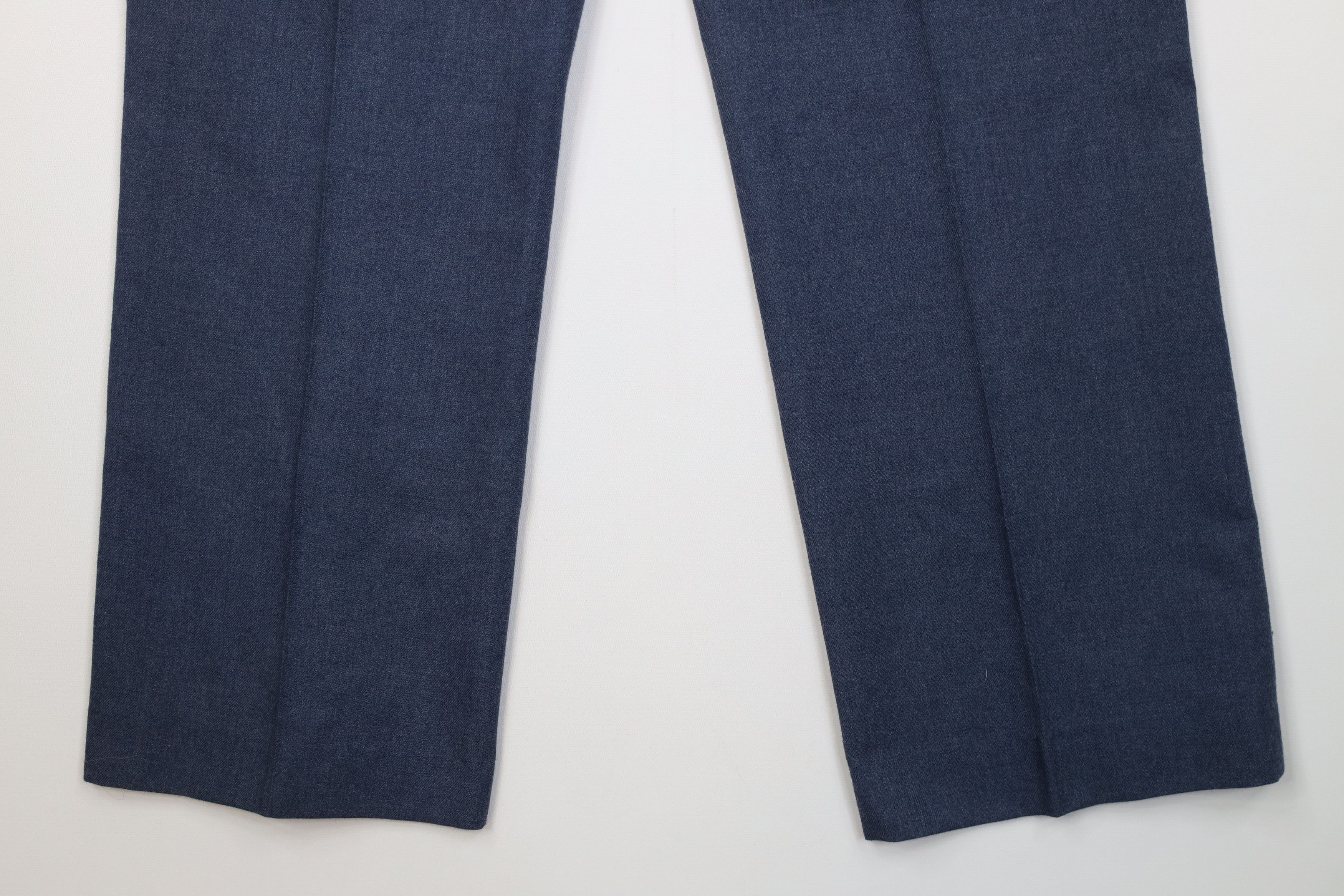 Vintage Vintage 70s Streetwear Wool Flared Wide Leg Chino Pants USA Size US 36 / EU 52 - 14 Thumbnail