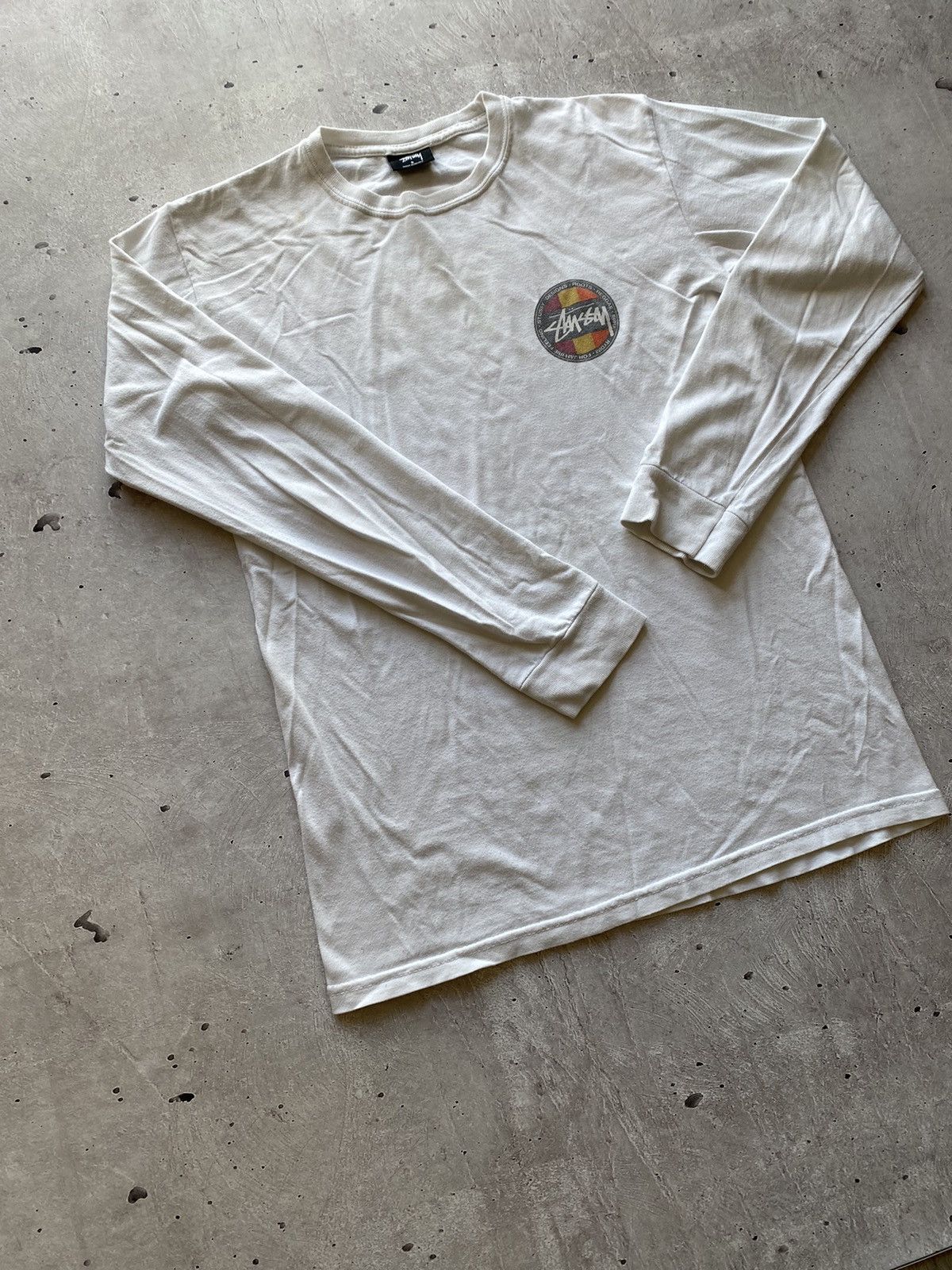 Stussy Vintage Y2K Stussy Long Sleeve T-Shirt Rare 90s Mexico USA Size US S / EU 44-46 / 1 - 1 Thumbnail