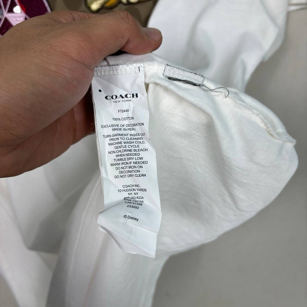 Coach × Disney Coach x Disney Tshirt Size US S / EU 44-46 / 1 - 6 Thumbnail