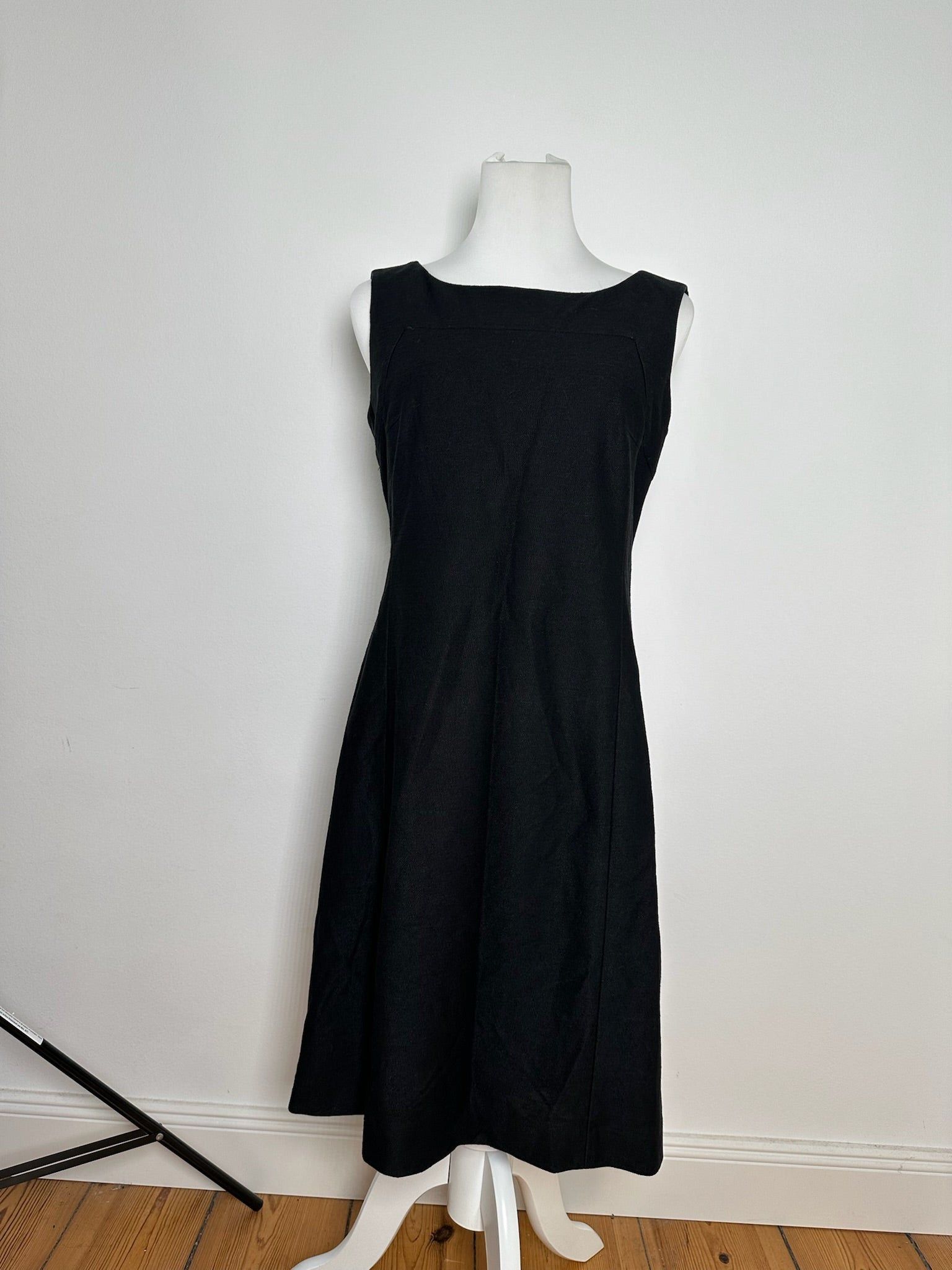 Courreges Vintage Dress black Size M / US 6-8 / IT 42-44 - 1 Thumbnail