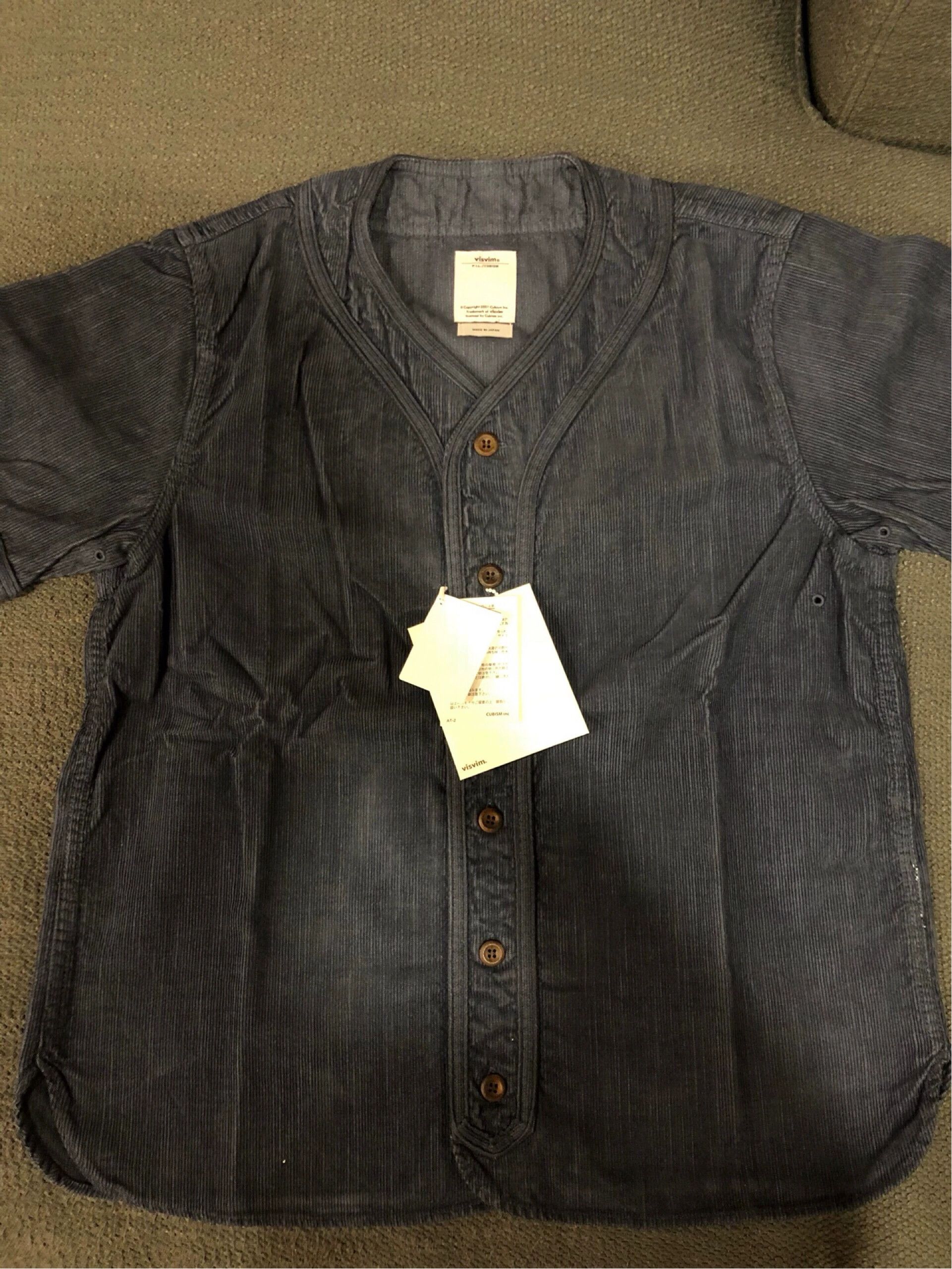 トップス VISVIM 18SS DUGOUT SHIRT S/S FLANNEL VISVIM (ビスビム) DUGOUT SHIRT S/S FLANNEL 18SS (black