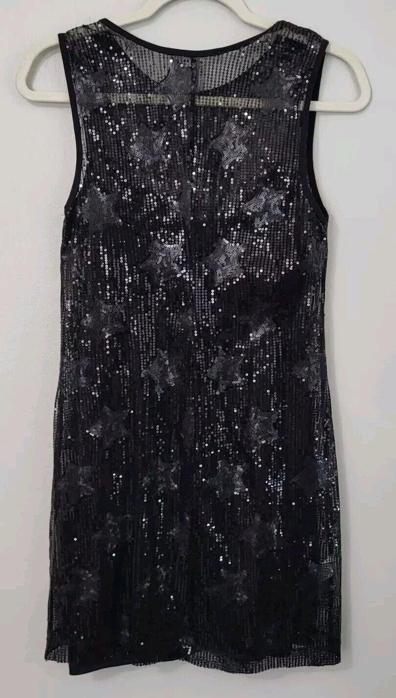 Designer Bcbgeneration Dress Small NWT $99 Black Sequin Stars Lace Size S / US 4 / IT 40 - 7 Thumbnail