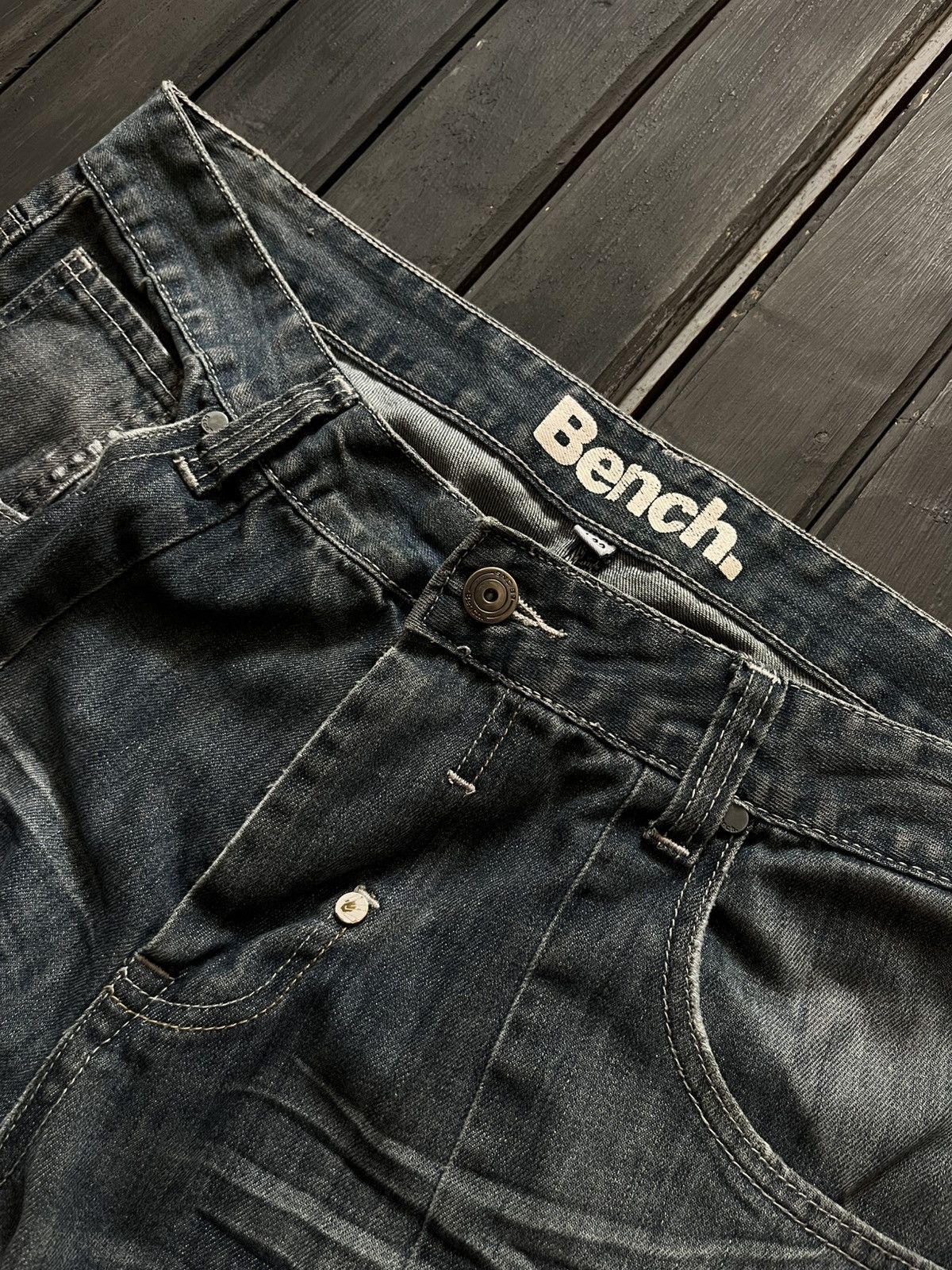 Hysteric Glamour 💥 HYSTERIC GLAMOUR BALENCIAGA STYLE JAPANESE JEANS Size US 32 / EU 48 - 7 Thumbnail