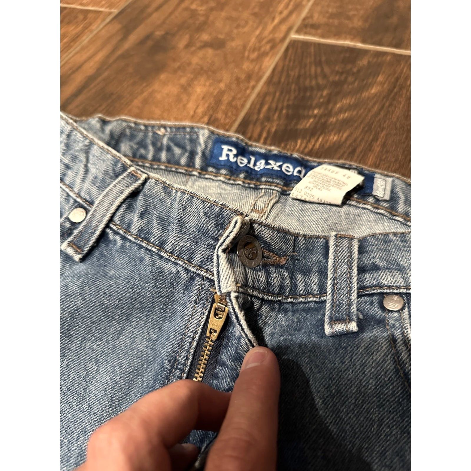 VINTAGE Levi's Silvertab Jeans Relaxed Fit Mens 32x33 Denim Blue