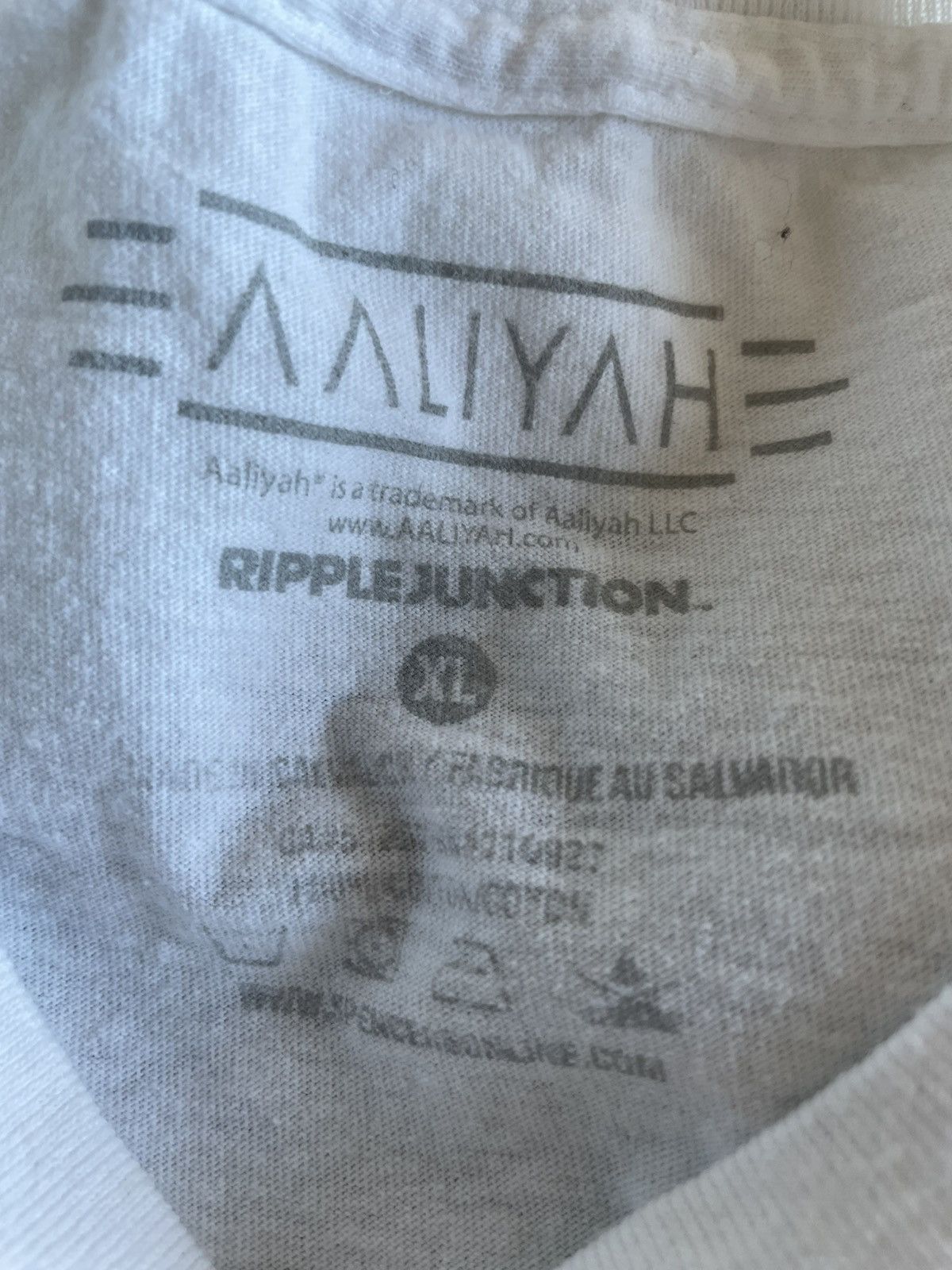 Vintage Vintage Aaliyah Tee Size US XL / EU 56 / 4 - 3 Thumbnail
