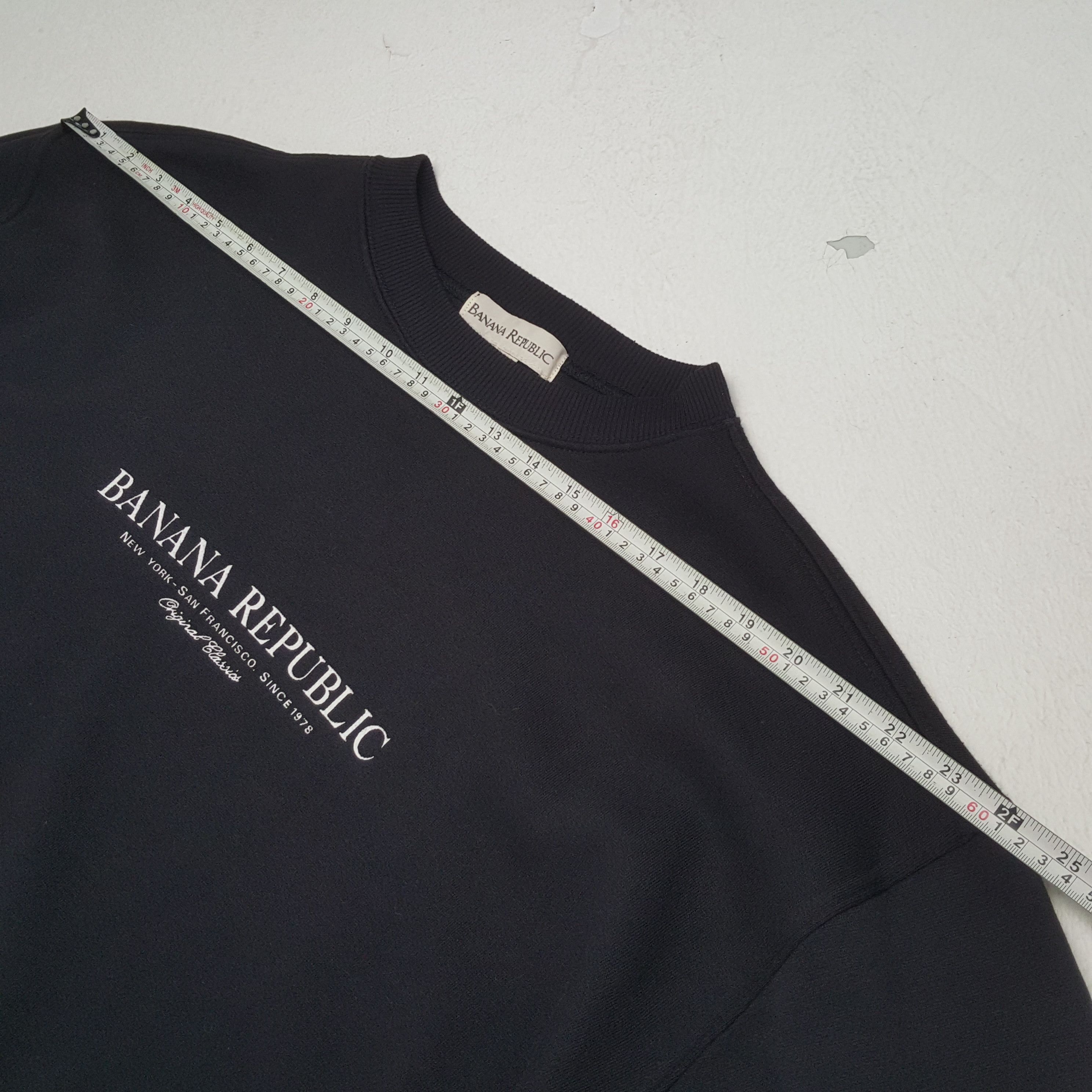 Banana Republic × Vintage BANANA REPUBLIC Streetwear Style Sweatshirt Size US XL / EU 56 / 4 - 4 Thumbnail