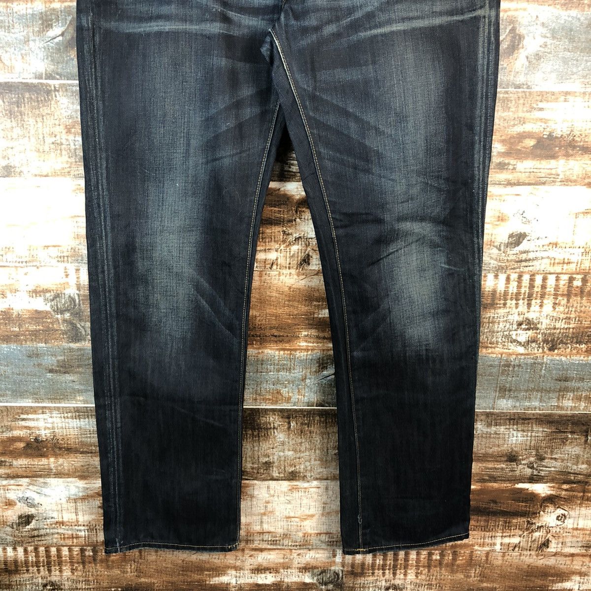 Gap DL Gap Black Denim Jeans Pants #C148 Size US 33 - 6 Thumbnail