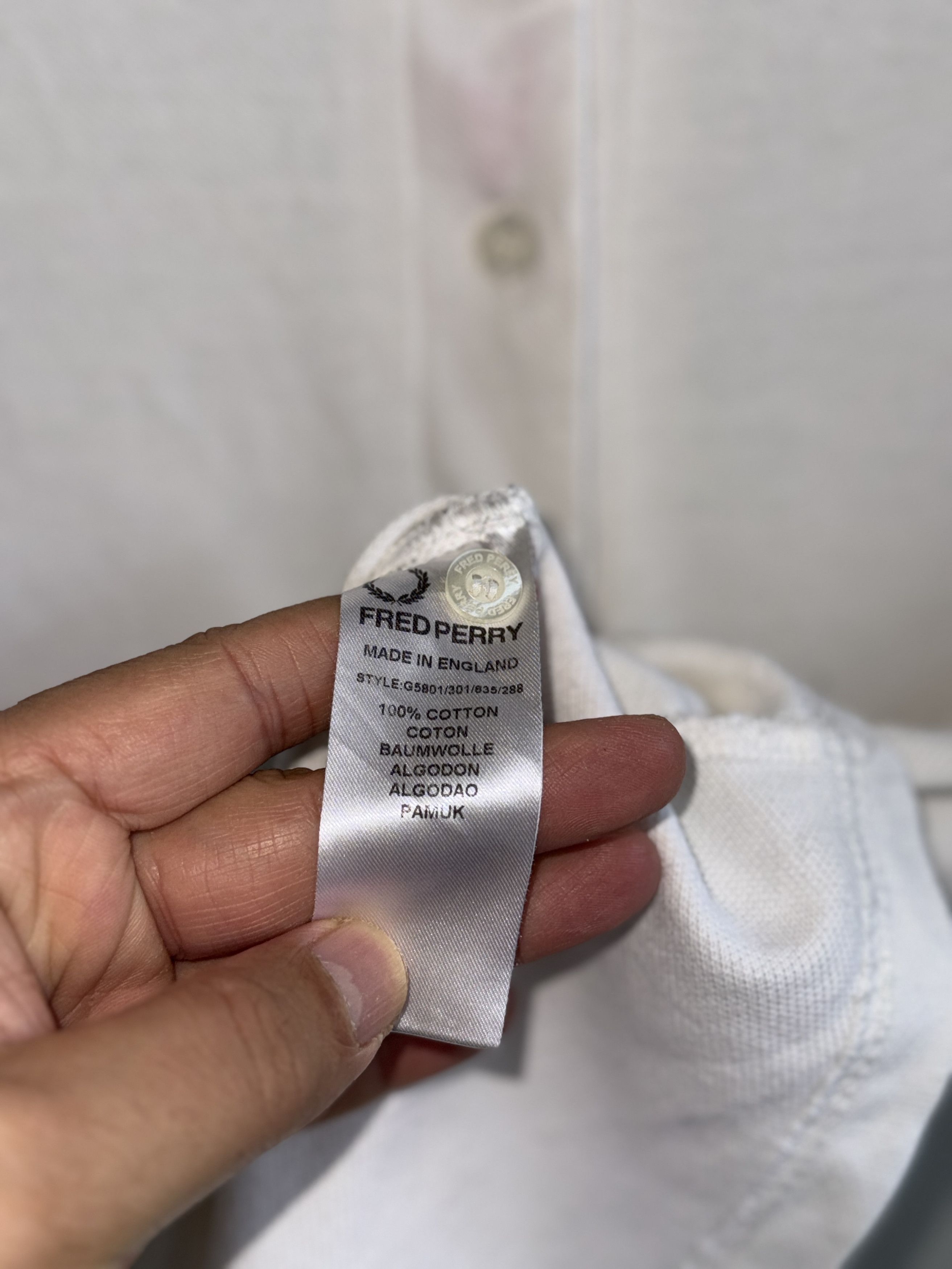 Fred Perry Fred Perry Made in England Polo T-Shirt Size S / US 4 / IT 40 - 4 Thumbnail
