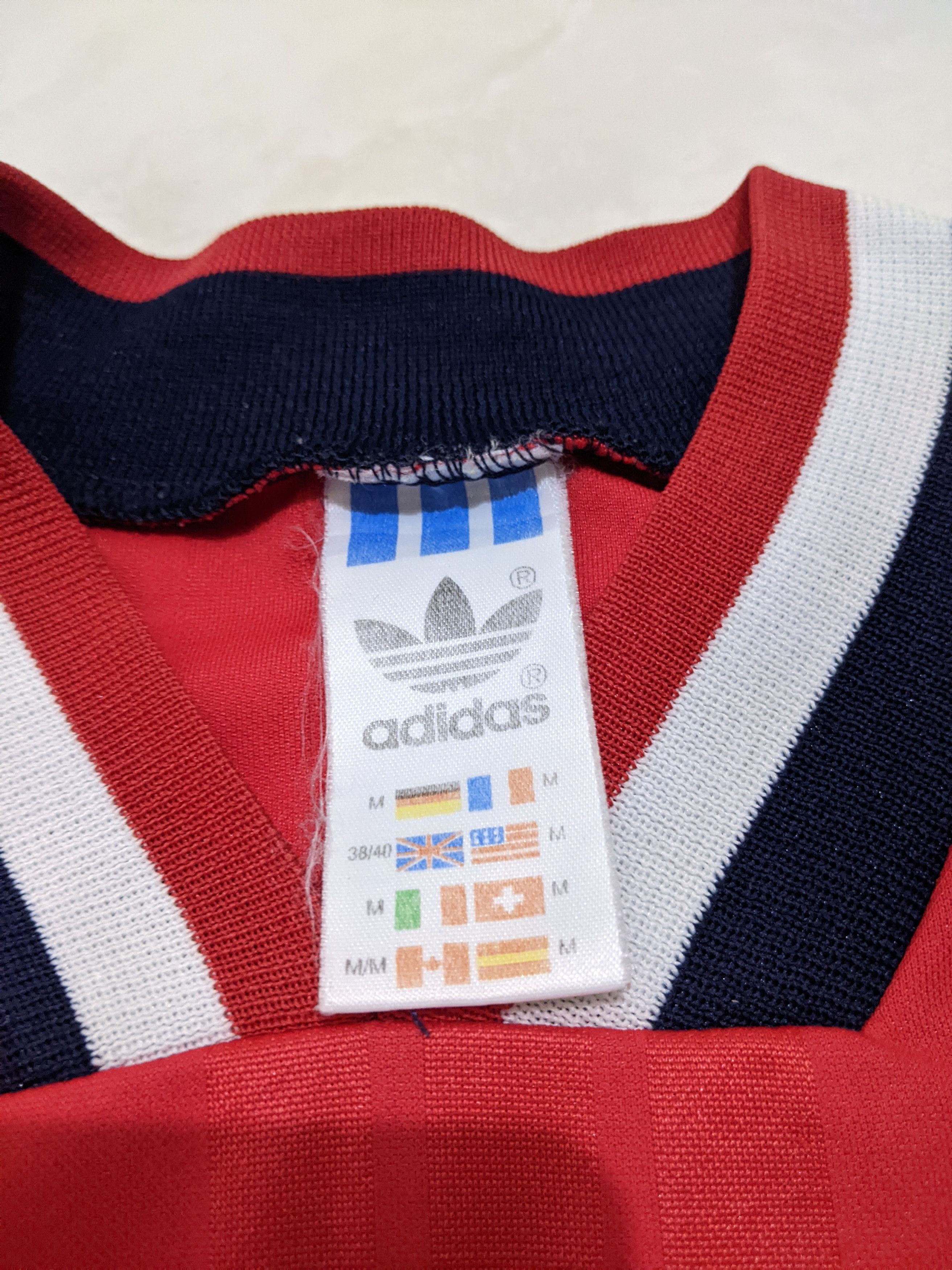 Adidas Norwegia home world cup 1994 rekdal Jersey football shirt Size US M / EU 48-50 / 2 - 10 Thumbnail