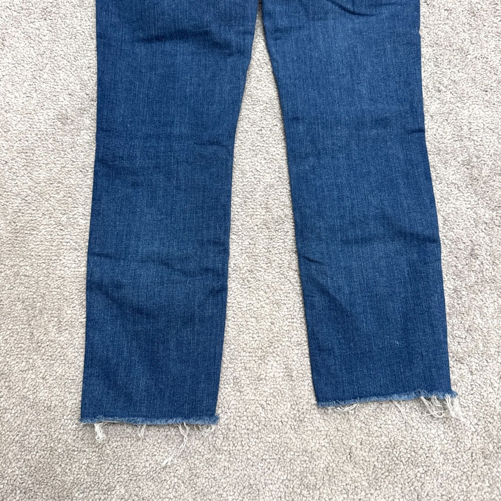 Madewell Madewell Jeans Skinny Denim 10" High Rise Womens 26 Blue Button Fly 5-Pocket Size 26" / US 2 / IT 38 - 5 Thumbnail