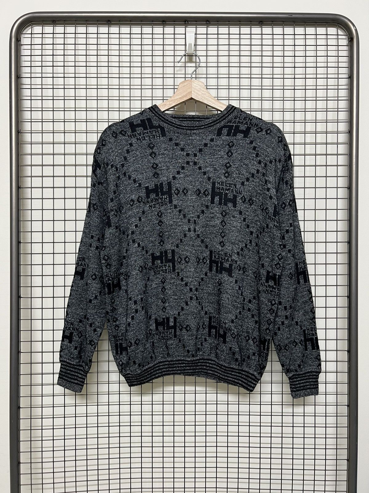 Designer × Vintage 🚨Final Drop🚨Helen hamann Monogram Knitwear Jumper Size US S / EU 44-46 / 1 - 3 Thumbnail