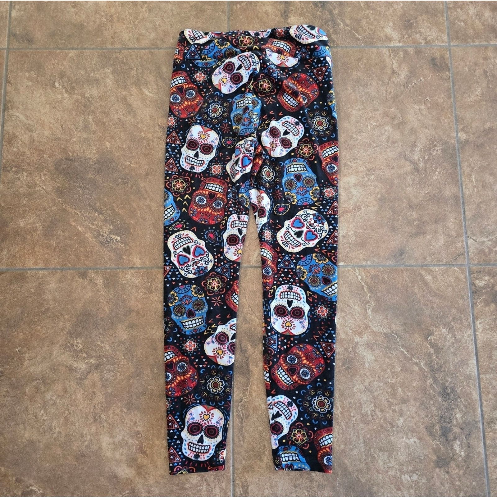 Other Multicolored | NOBO | Calavera Soft Legging Size 34" / US 12 / IT 48 - 2 Thumbnail