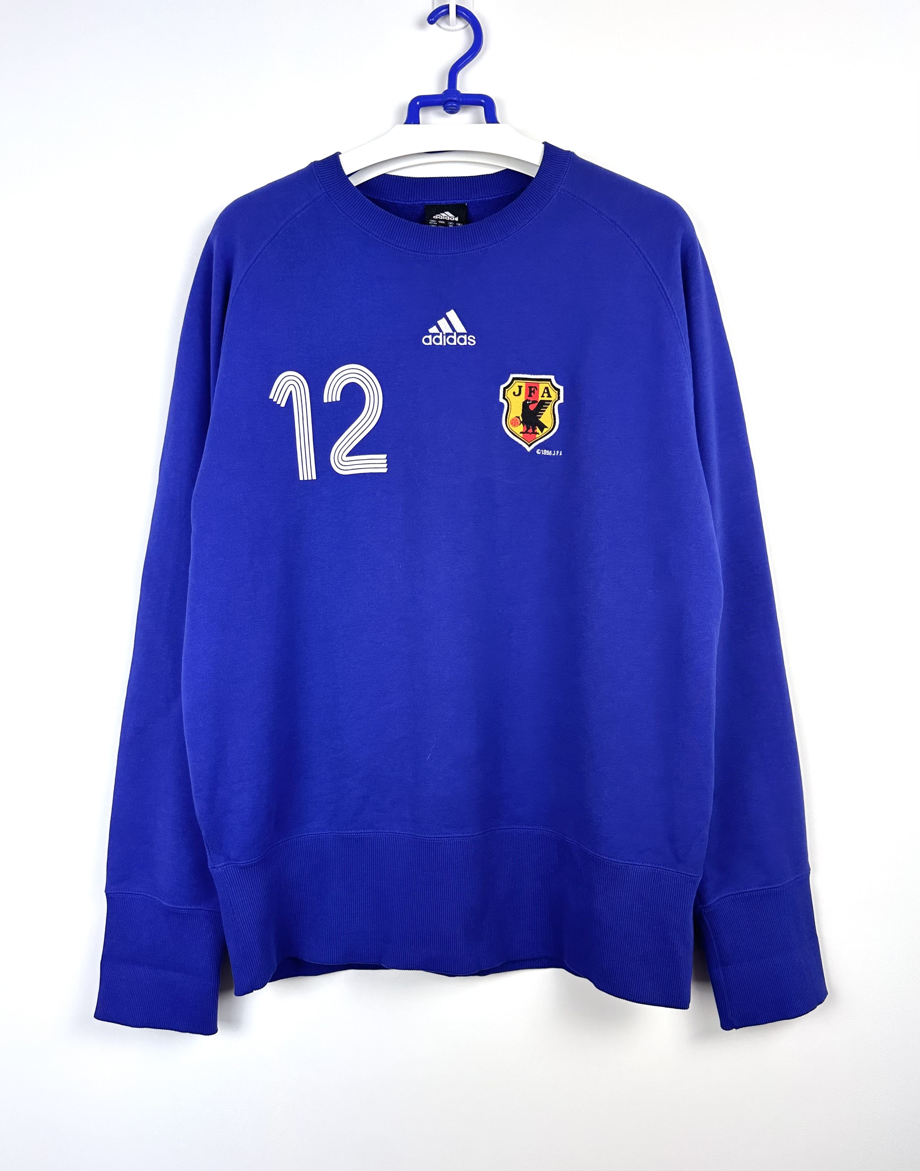 Adidas Vintage Adidas Japan World Cup 12 football sweatshirt Size US XL / EU 56 / 4 - 1 Thumbnail