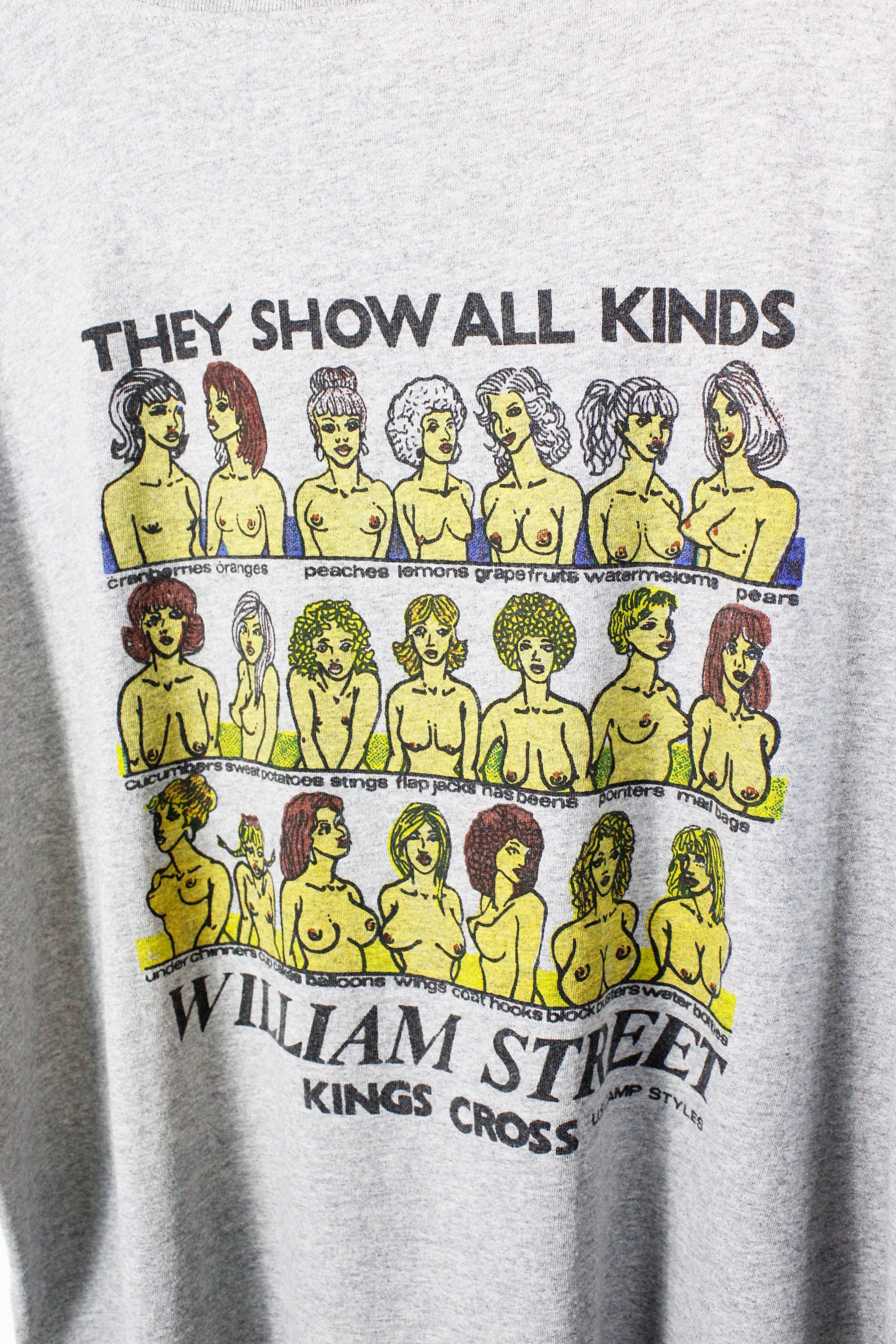 Vintage Vintage William Street Coat Hooks Humor Boobs Style Tee Size US XL / EU 56 / 4 - 6 Thumbnail