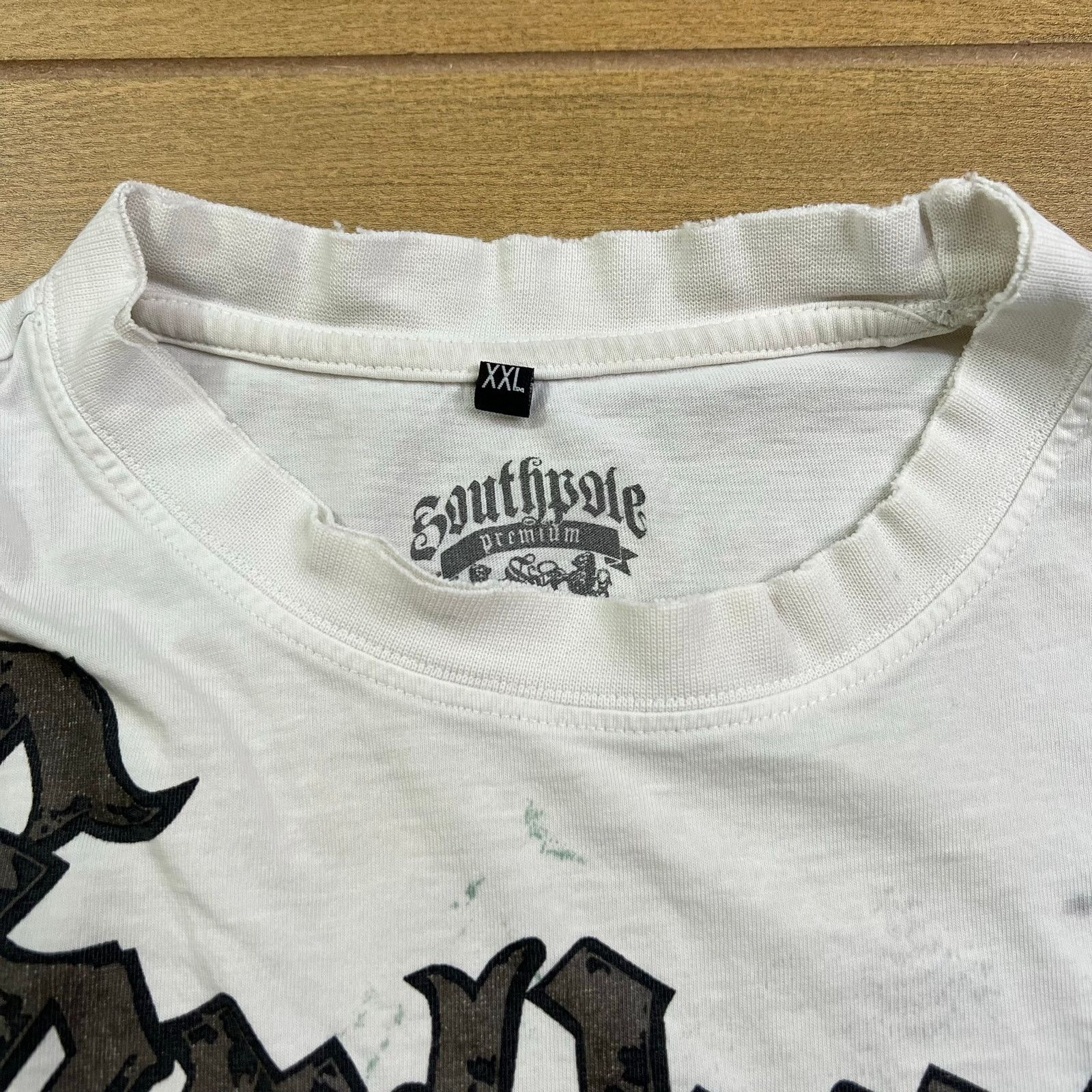Southpole Southpole T Shirt Mens XXL White Graphic Y2K Streetwear Size XXL / US 16-18 / IT 52-54 - 3 Thumbnail
