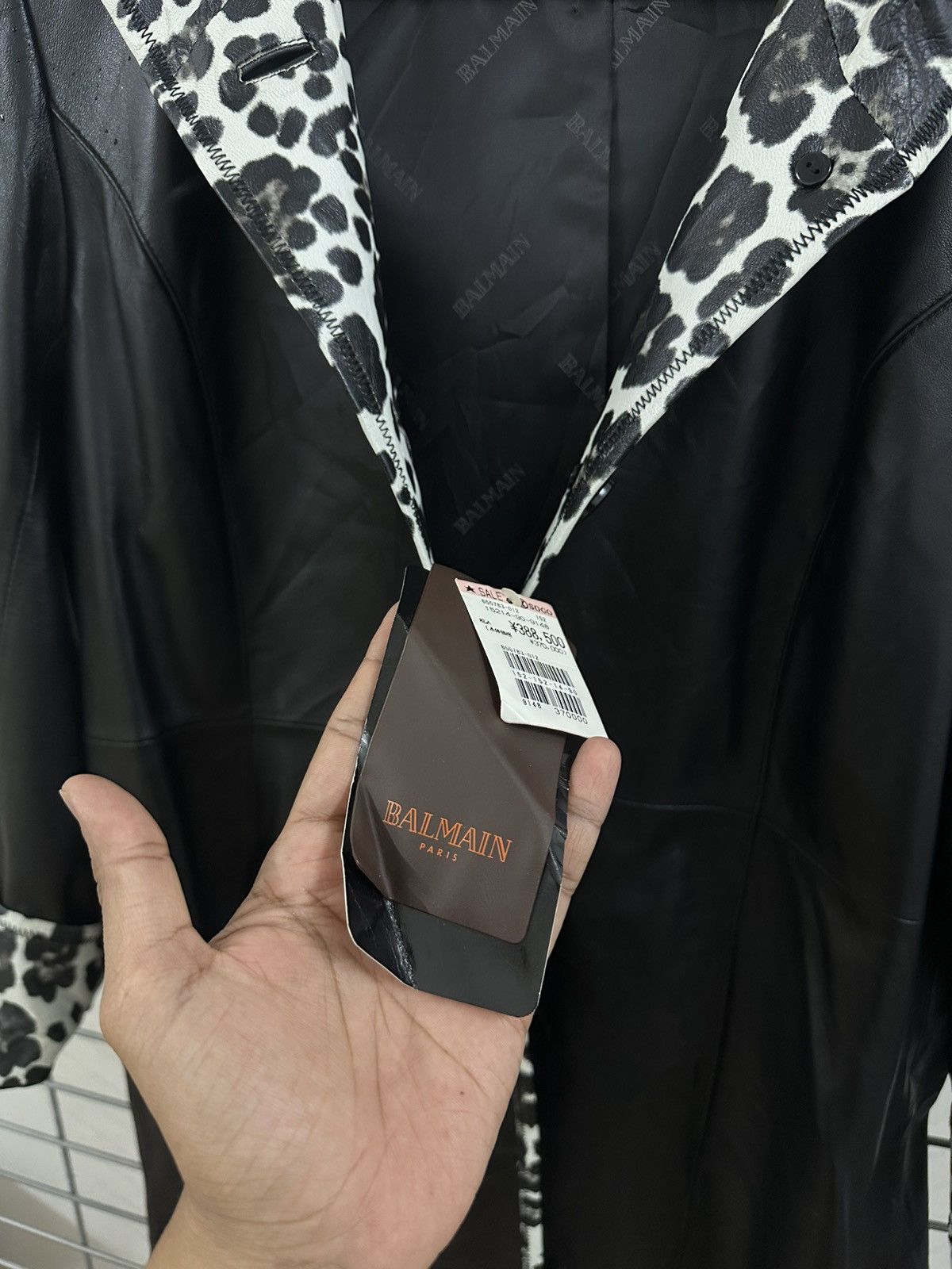 Balmain Rare Balmain Paris Luxury Leather Leopard Trench Coat Size S / US 4 / IT 40 - 11 Thumbnail