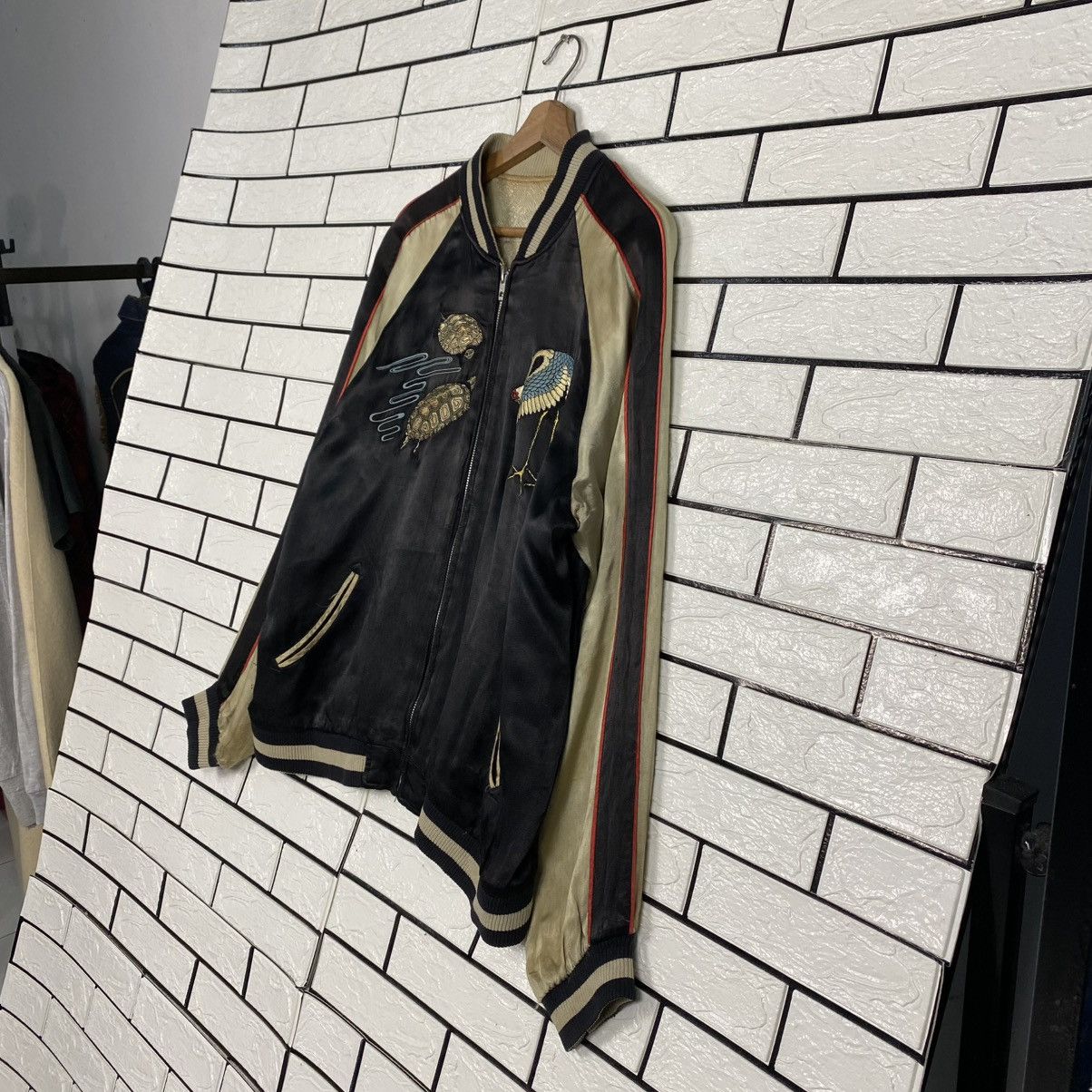 Japanese Brand 🔥Vintage Reversible Souvenir Sukajan Jacket Embroidery Toyo Size US L / EU 52-54 / 3 - 4 Thumbnail