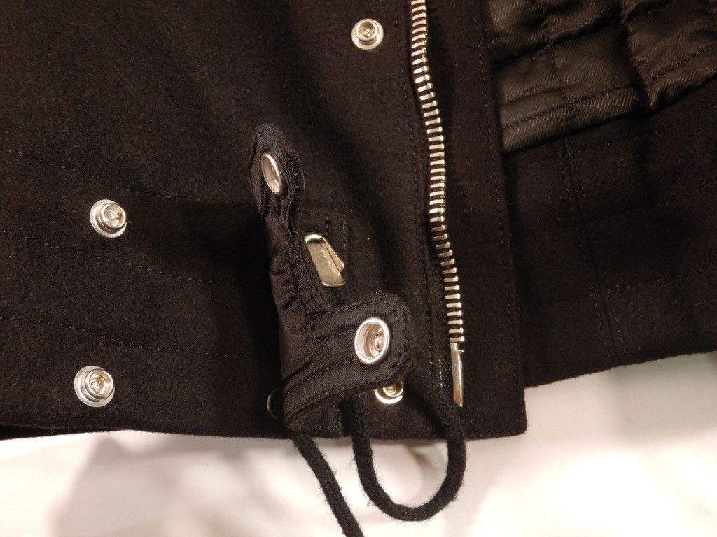 Dior × Kris Van Assche Dior Homme AW08 Black Wool Military Jacket Size US S / EU 44-46 / 1 - 15 Thumbnail