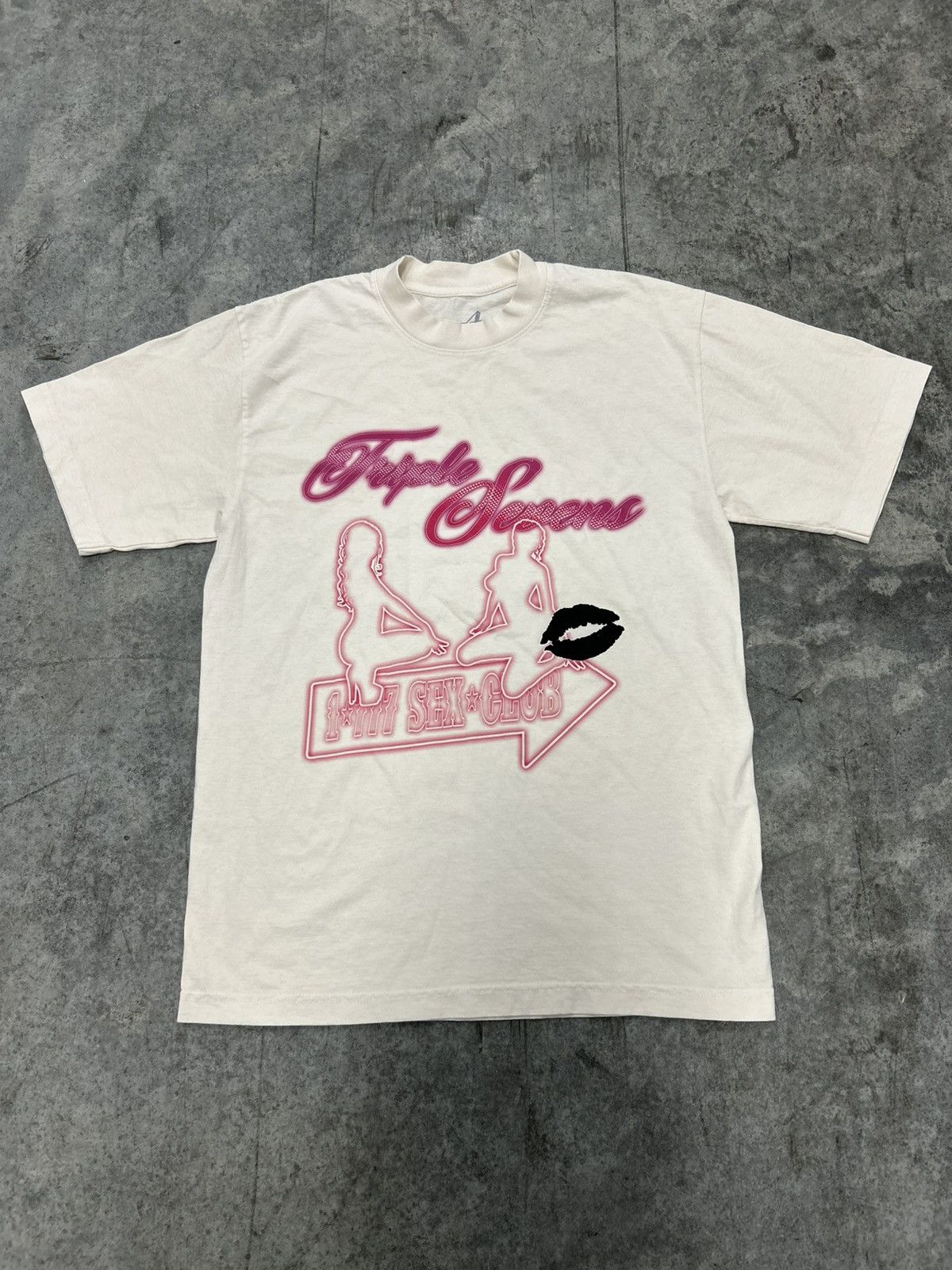 TRIPLE SEVENS Triple seven sex club t shirt Size US S / EU 44-46 / 1 - 1 Thumbnail