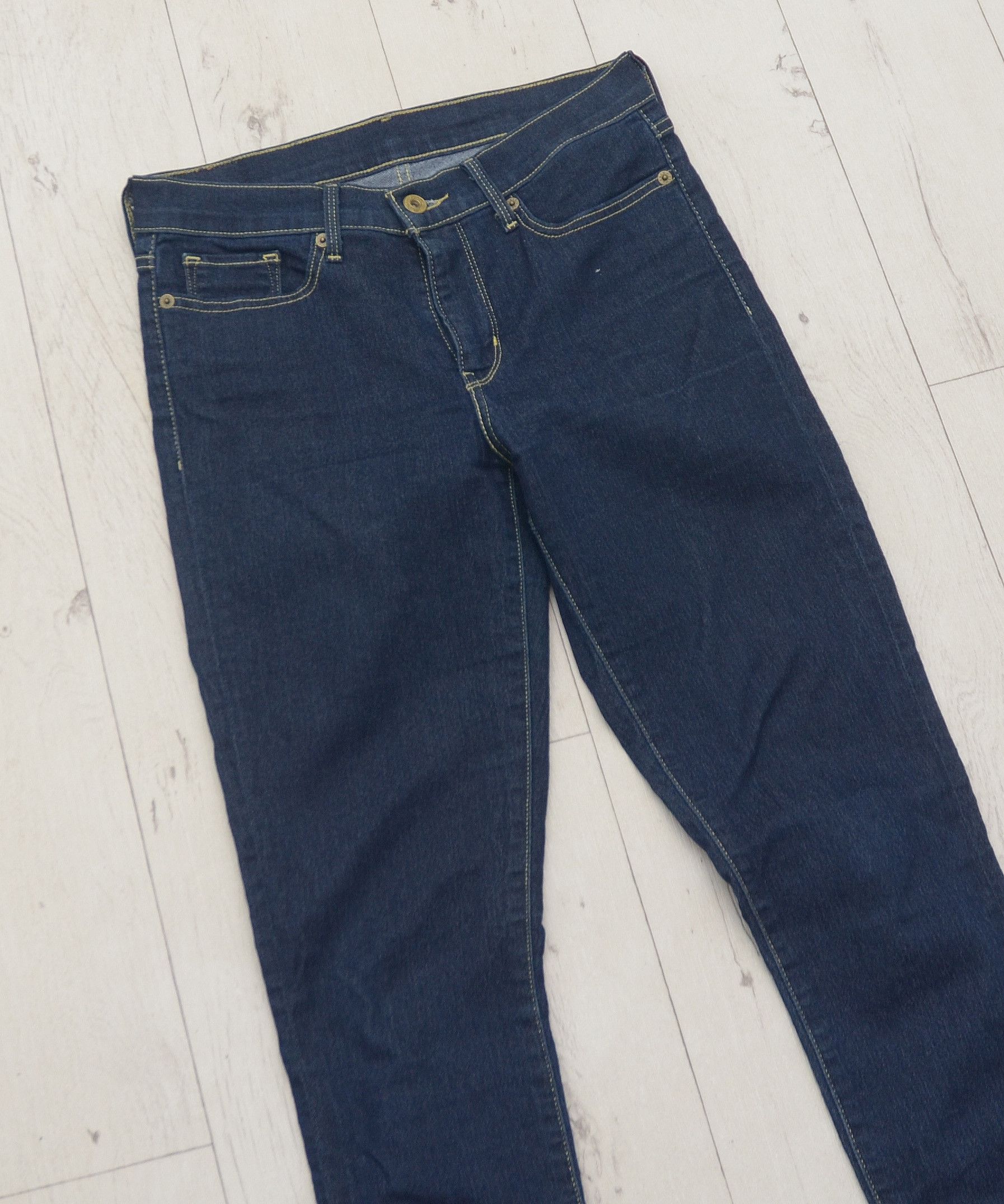Levi's × Vintage Vintage Levis Jeans Dark Wash Denim W27 L32 Size 27" / US 4 / IT 40 - 2 Thumbnail