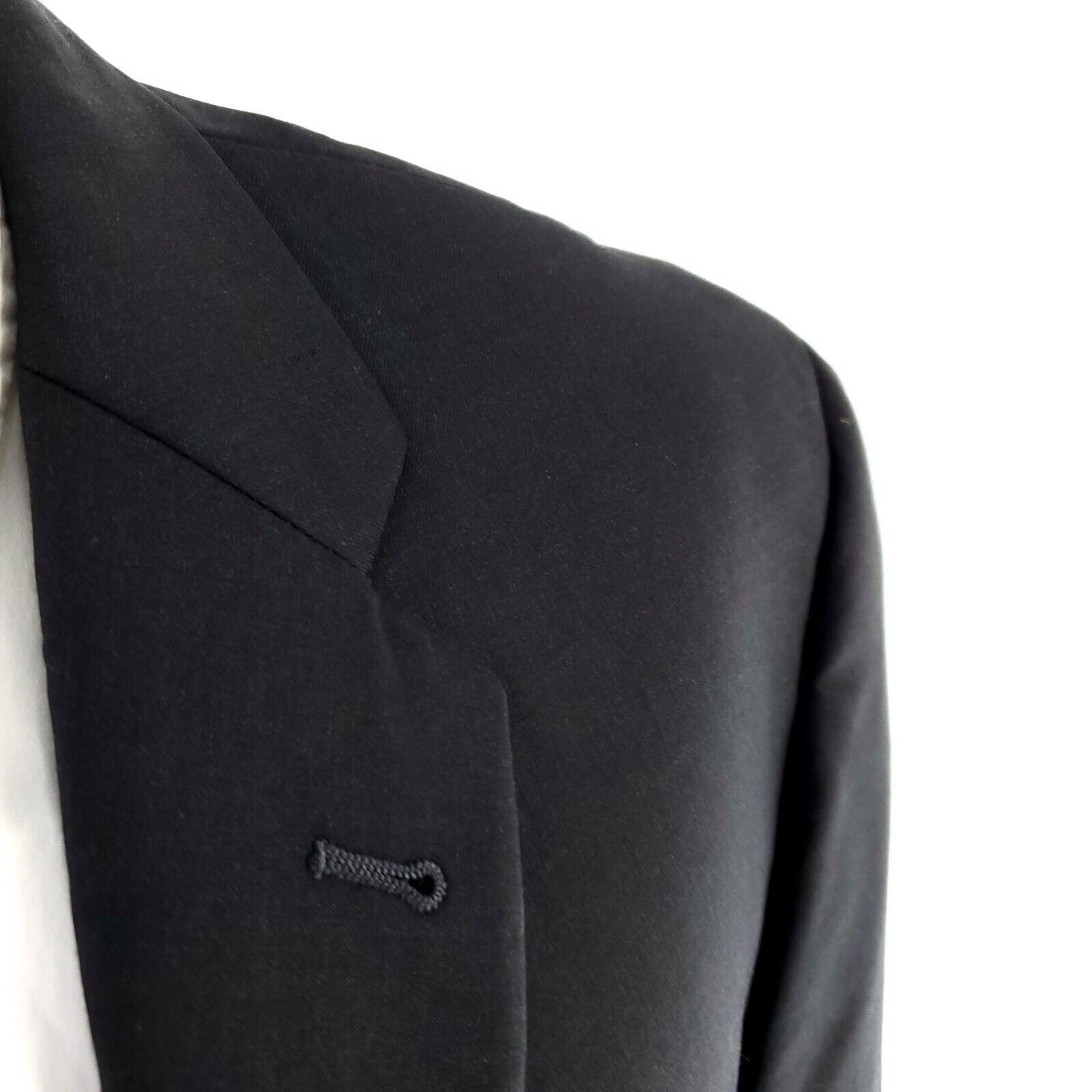 Joseph Abboud Joseph Abboud Marzotto Super 120s Wool 2 Button Blazer 42R G Size 42R - 2 Thumbnail