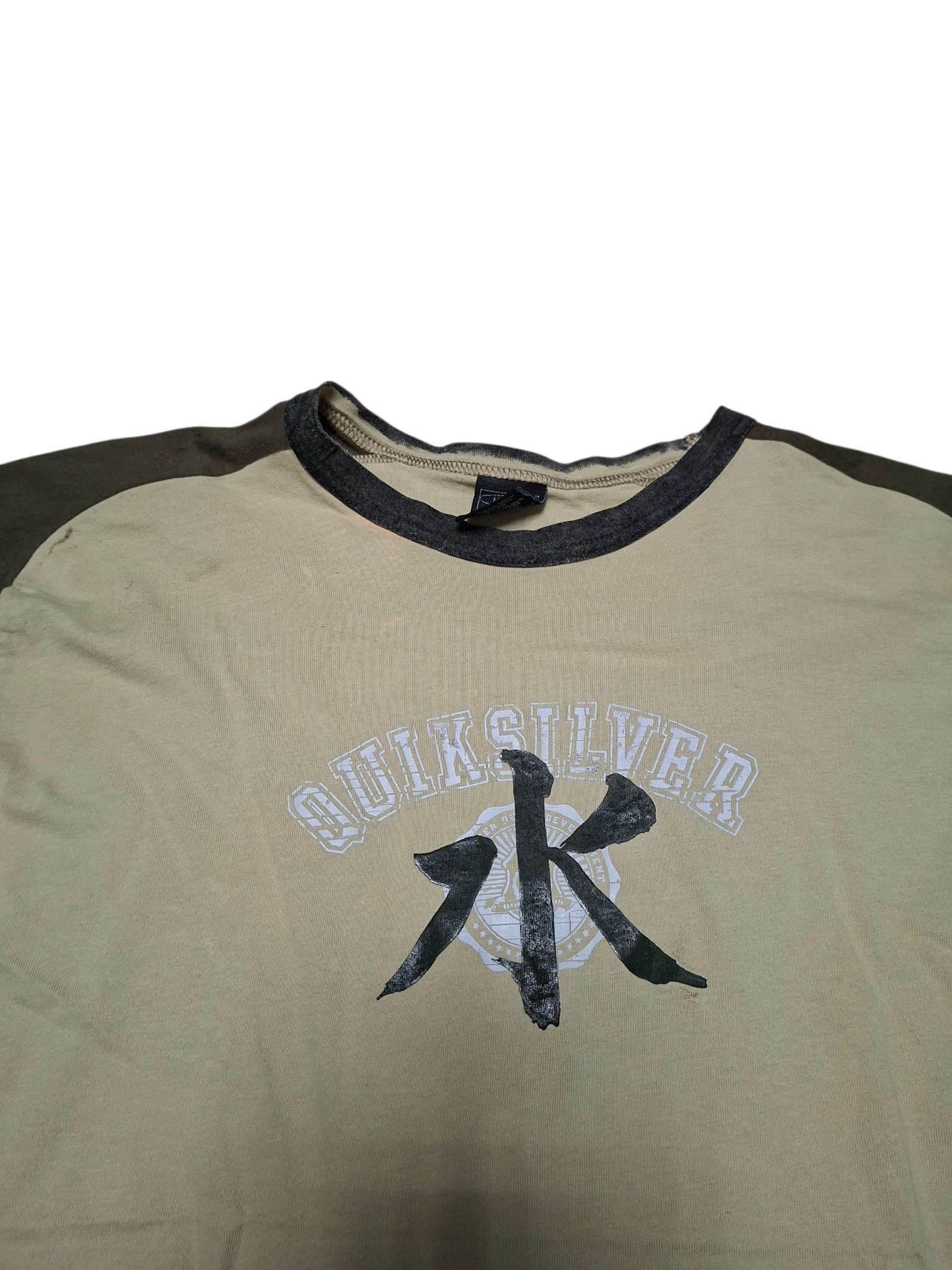 Quiksilver QUIKSILVER VINTAGE BIG LOGO JAPANESE SURF SK8 LONG SLEVE TEE Size US M / EU 48-50 / 2 - 2 Thumbnail