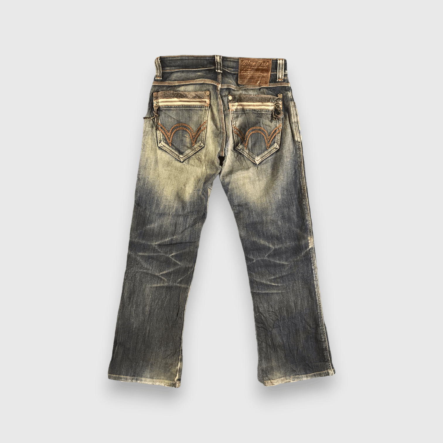 Edwin Vintage Blue Trip Edwin Jeans-J3967 Size US 33 - 2 Thumbnail
