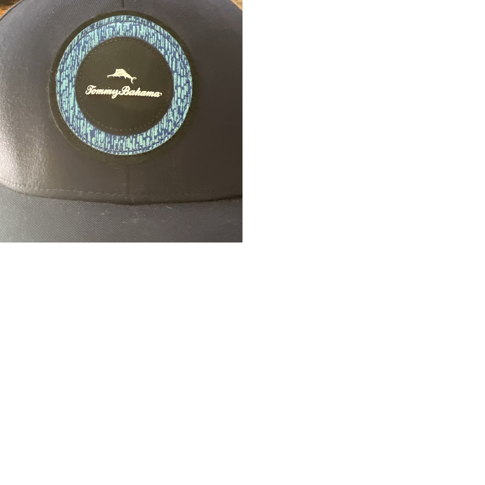 Tommy Bahama Tommy Bahama Hat Men’s Navy Blue Snapback Round Logo Polyester Spandex Mens One Size Adjustable Beach Caps Size ONE SIZE - 9 Thumbnail