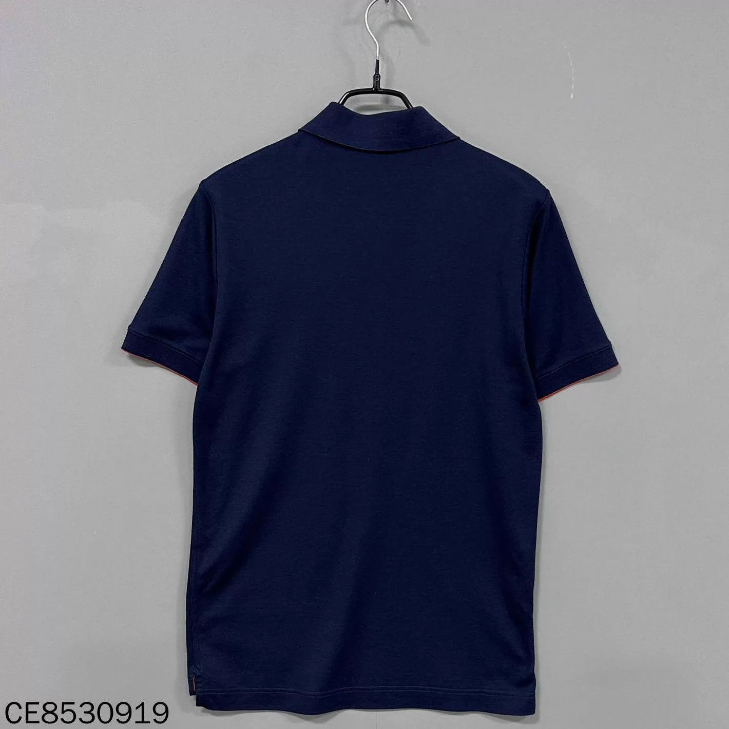 Hermes HERMES Old Money Navy Blue Polo Shirt Size S Size XS / US 0-2 / IT 36-38 - 3 Thumbnail