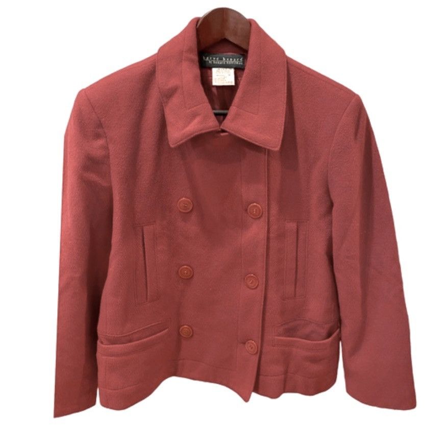 Harve Benard Vintage Harve Benard Wool Cashmere Pea Coat Double Breasted Size L / US 10 / IT 46 - 2 Thumbnail