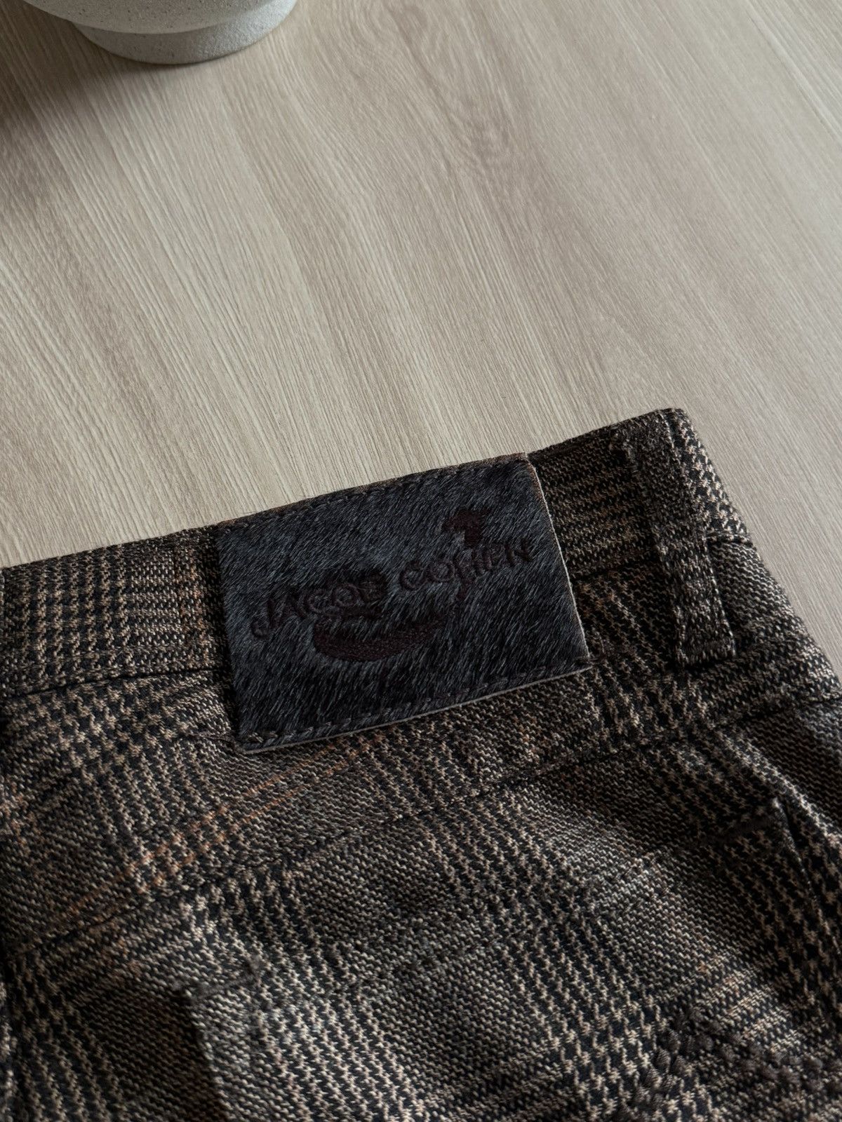 Jacob Cohen Vintage RARE Jacob Cohen Wool Pants 90s Size 27" / US 4 / IT 40 - 8 Thumbnail