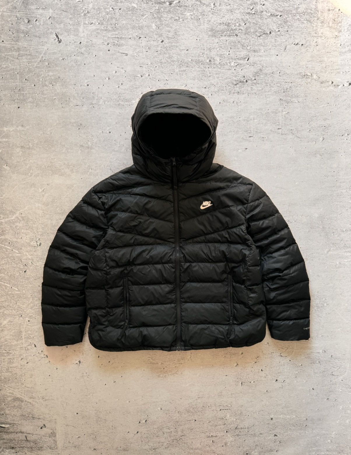 Nike × Nike ACG NIKE PUFFER DOWN BASIC LOGO OVERSIZE NYLON JACKET Size US XL / EU 56 / 4 - 1 Thumbnail