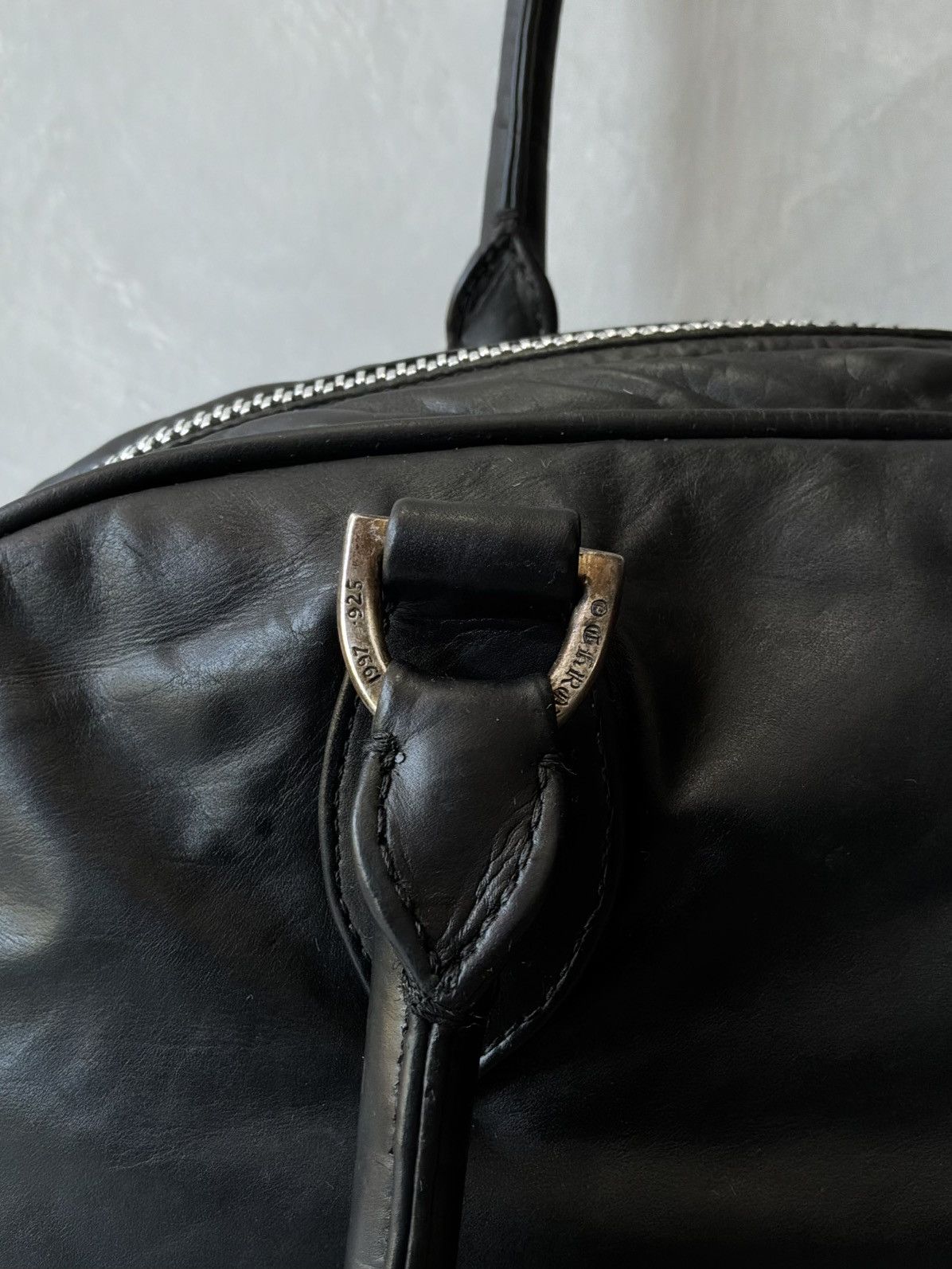 Chrome Hearts 90s Chrome Hearts - Cross Patch & Embellished 925 Bowler Bag Size ONE SIZE - 18 Thumbnail