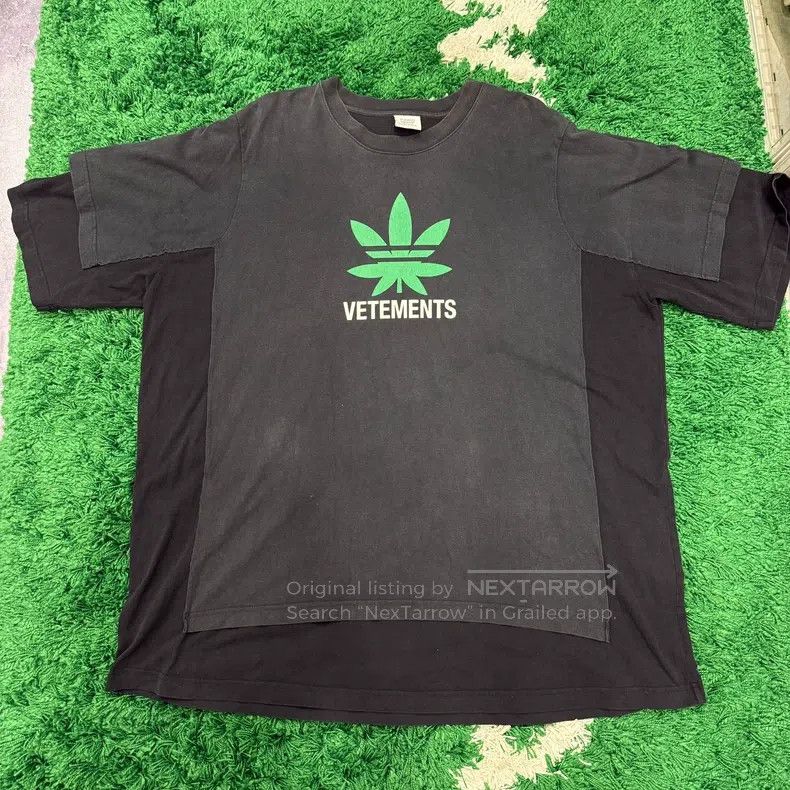 Vetements VETEMENTS Leaf Grass Fake Two-Piece Assembled Shirt Size US L / EU 52-54 / 3 - 1 Thumbnail