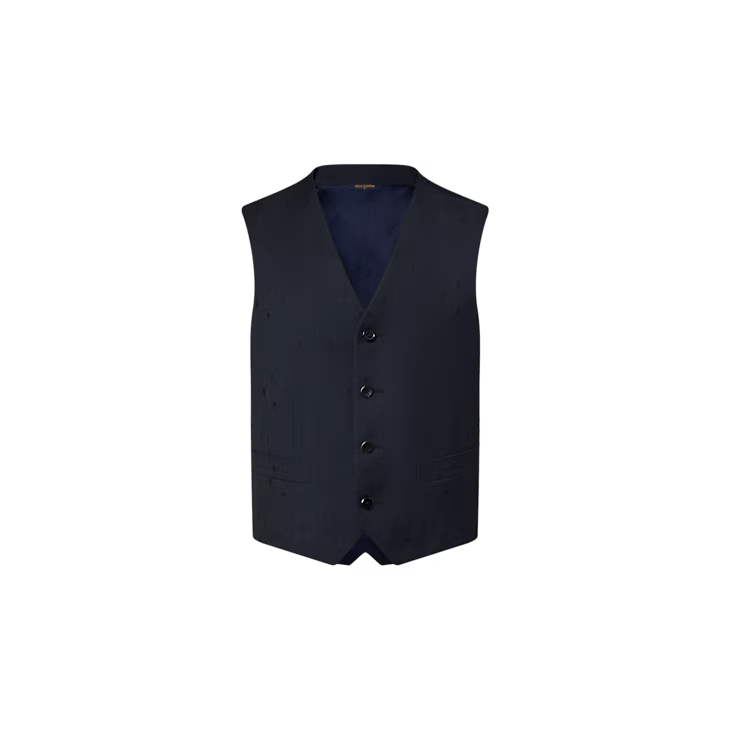 Louis Vuitton Wool Business Gilet - 48 S Size 48S - 1 Thumbnail
